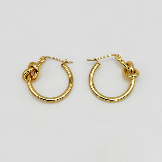 Hoop Earrings - Stainless Steel - UES-1010
