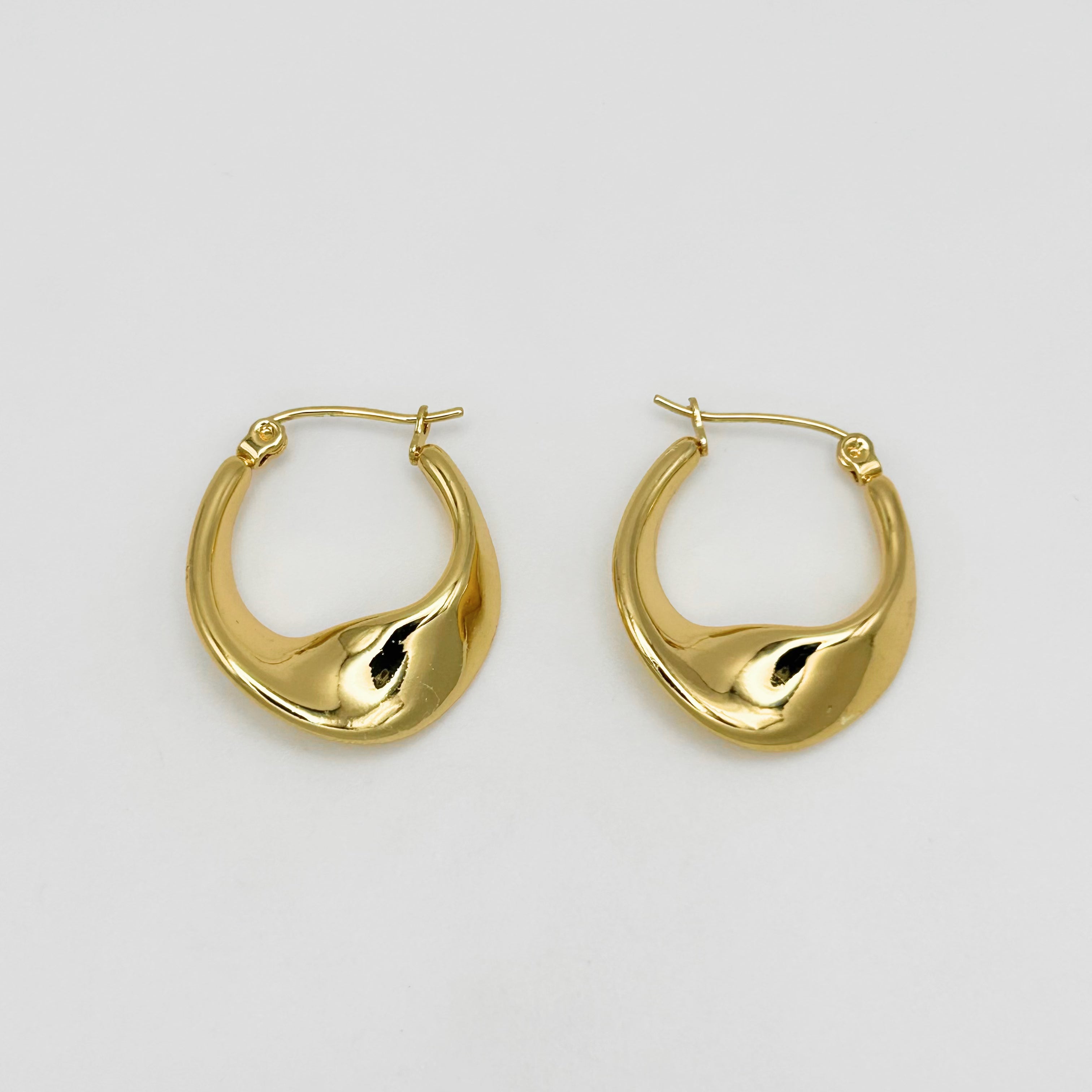 Hoop Earrings - Stainless Steel - UES-1012