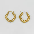 Hoop Earrings - Stainless Steel - UES-1014