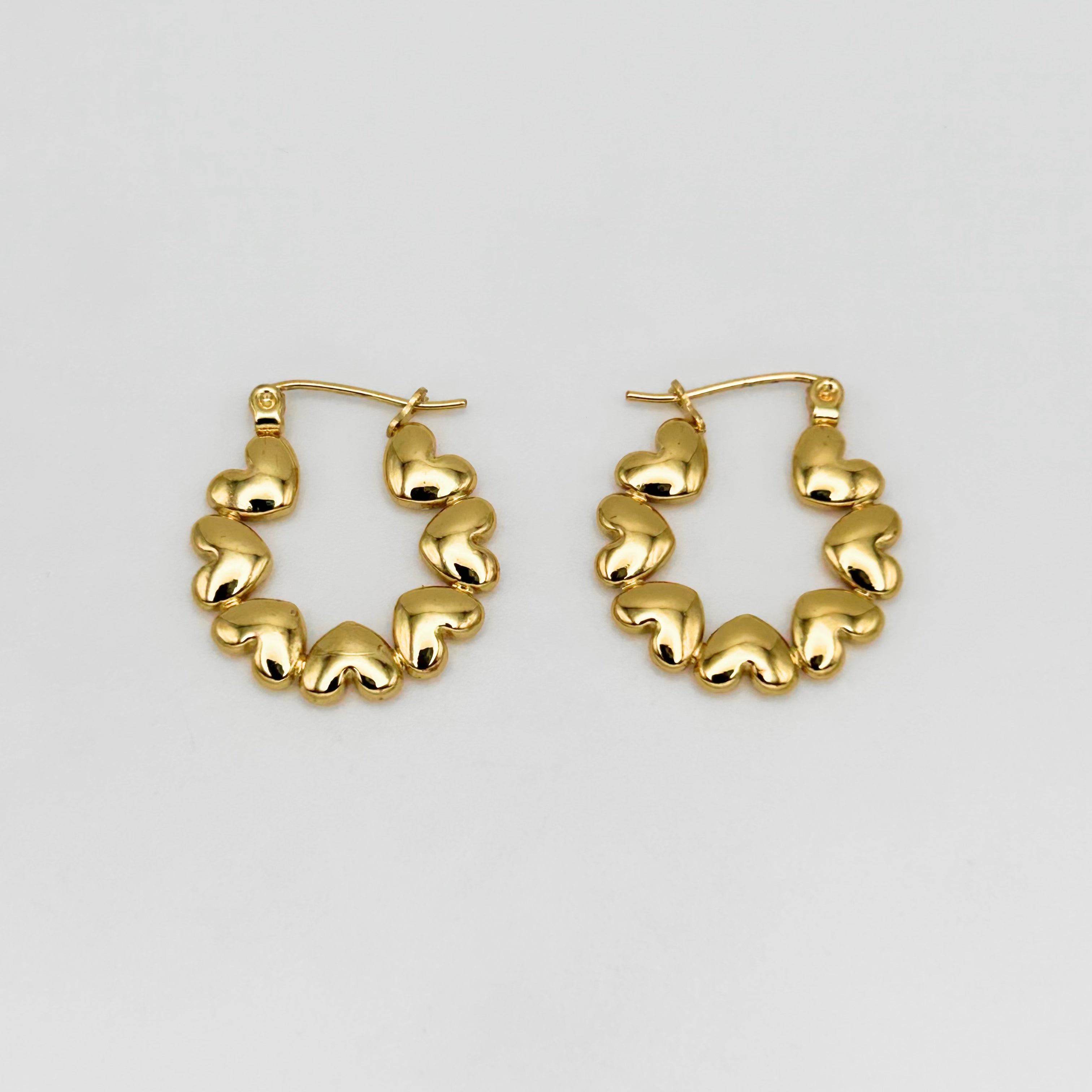 Hoop Earrings - Stainless Steel - UES-1015
