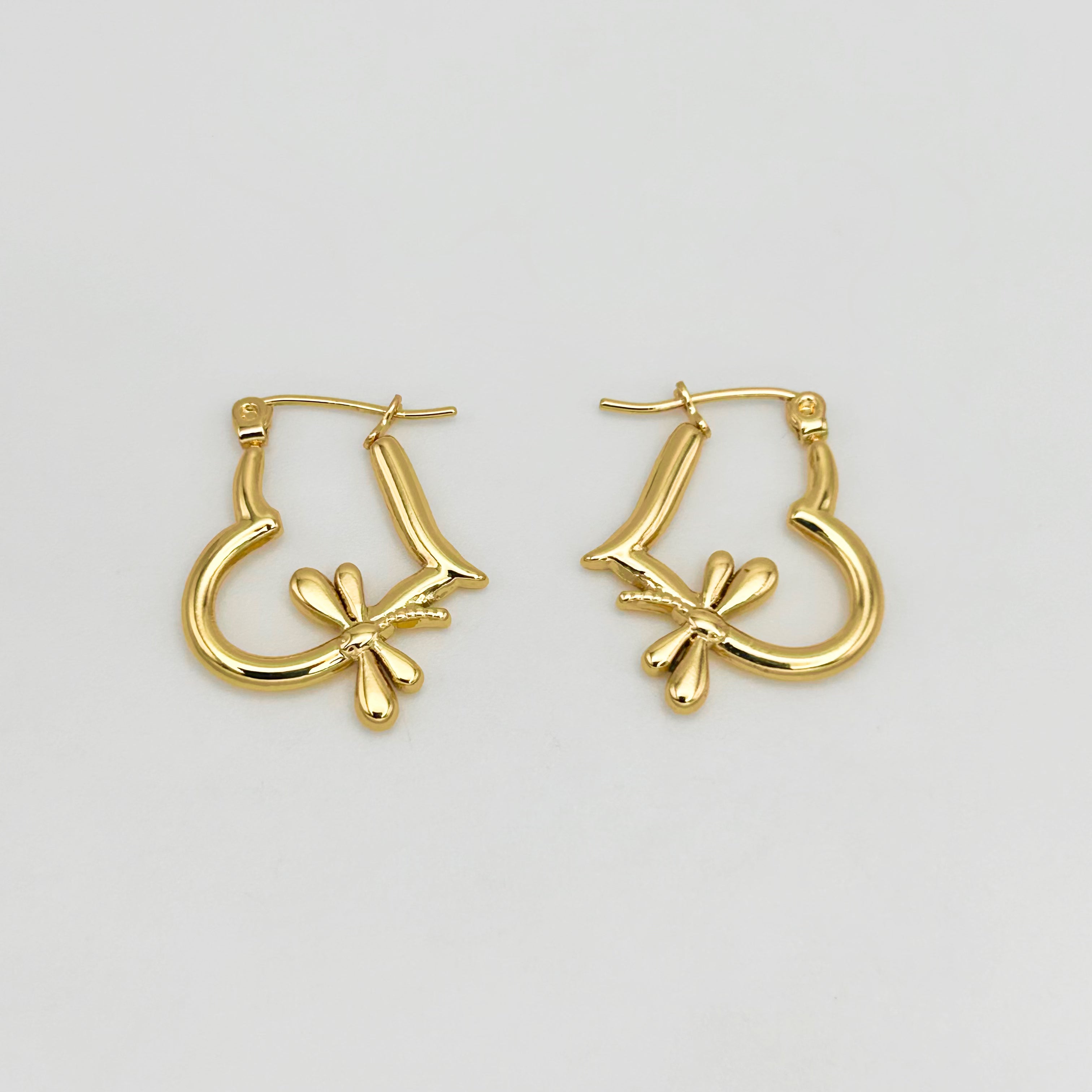 Hoop Earrings - Stainless Steel - UES-1020