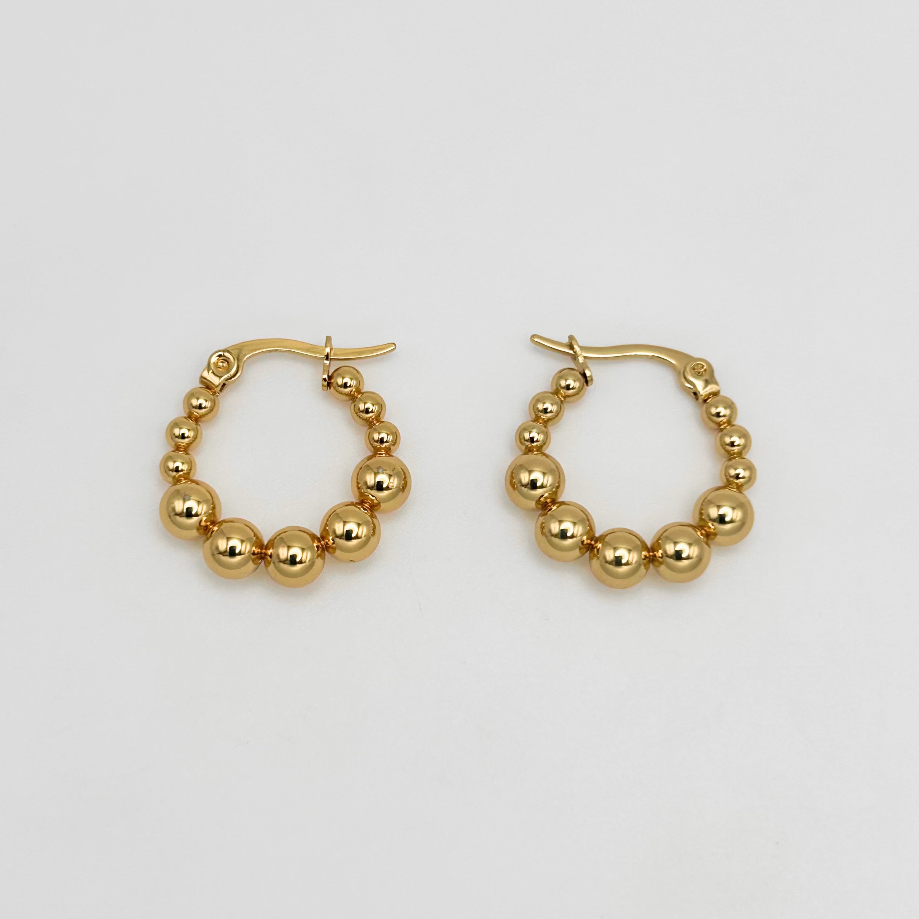 Hoop Earrings - Stainless Steel - UES-1021