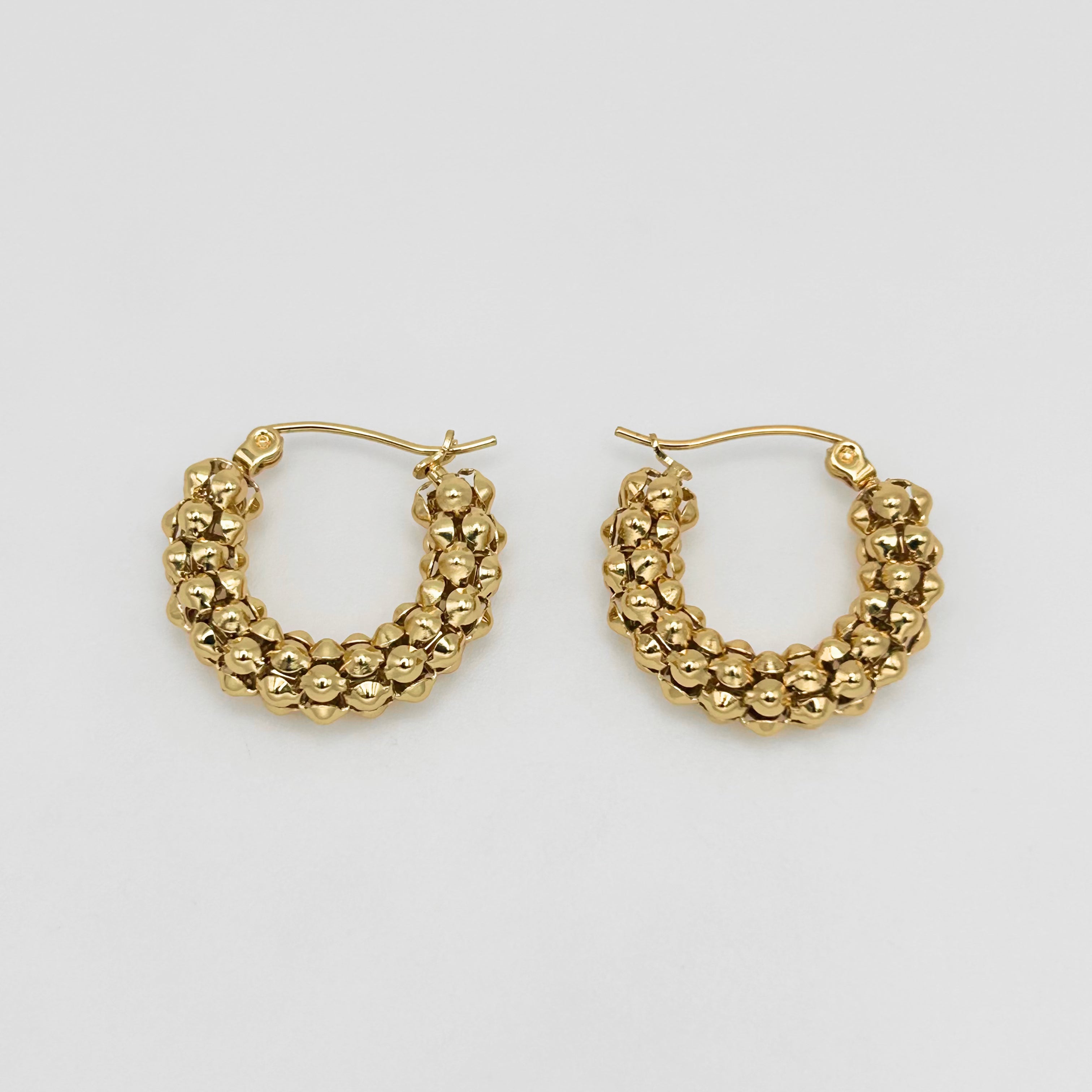 Hoop Earrings - Stainless Steel - UES-1022