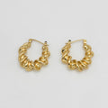 Hoop Earrings - Stainless Steel - UES-1024