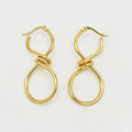 Hoop Earrings - Stainless Steel - UES-1026