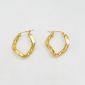 Hoop Earrings - Stainless Steel - UES-1027