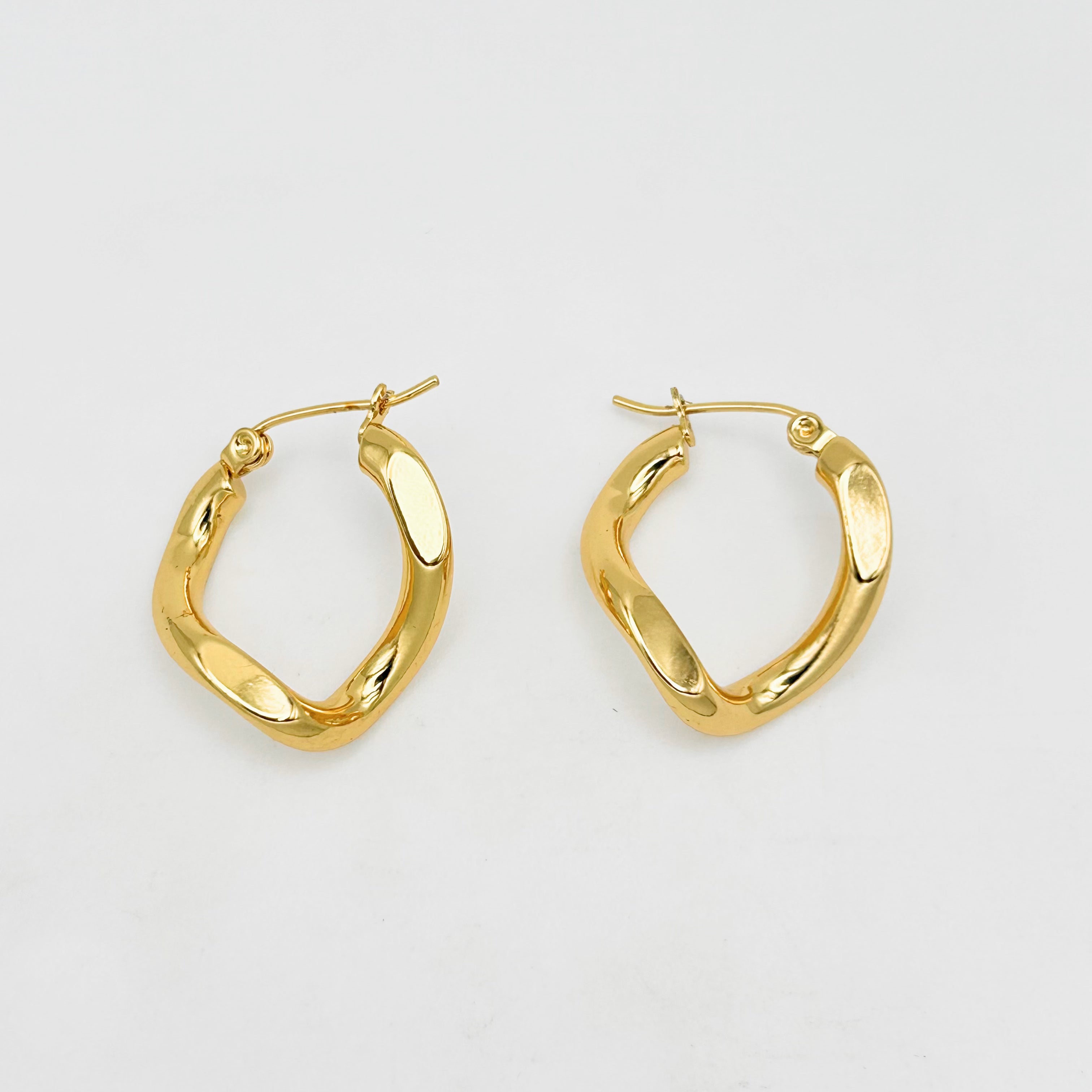 Hoop Earrings - Stainless Steel - UES-1027