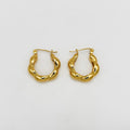 Hoop Earrings - Stainless Steel - UES-1033