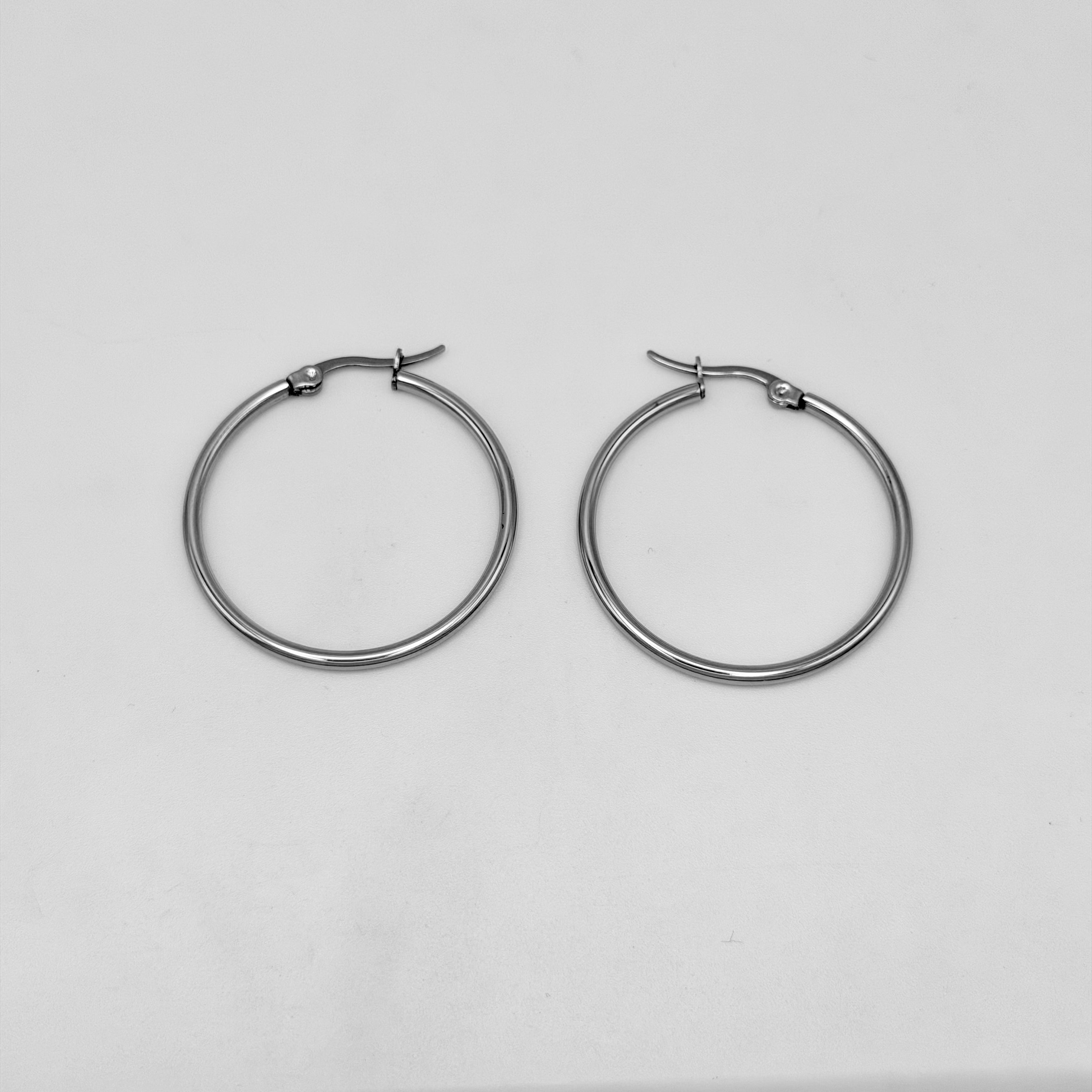 Hoop Earrings - Stainless Steel - UES-1034