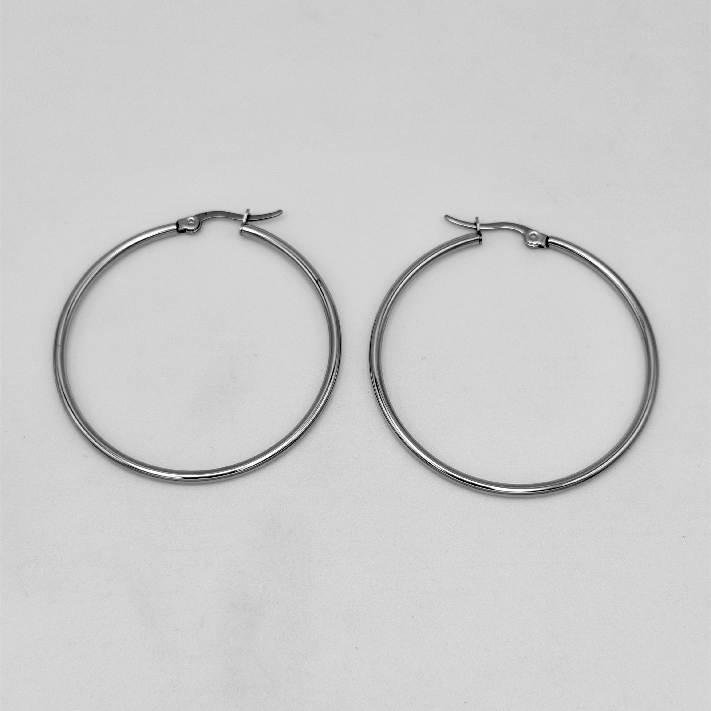 Hoop Earrings - Stainless Steel - UES-1034