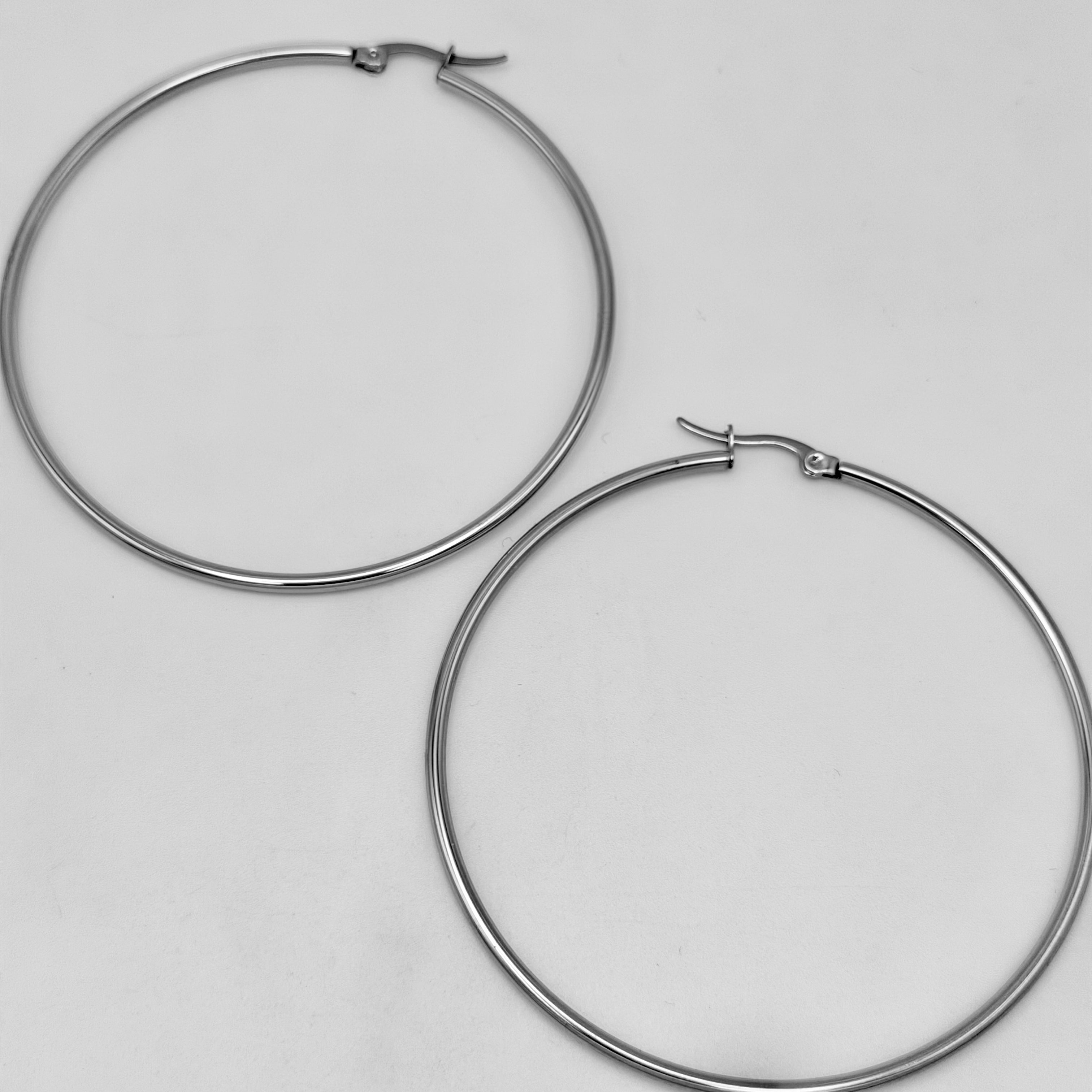Hoop Earrings - Stainless Steel - UES-1034