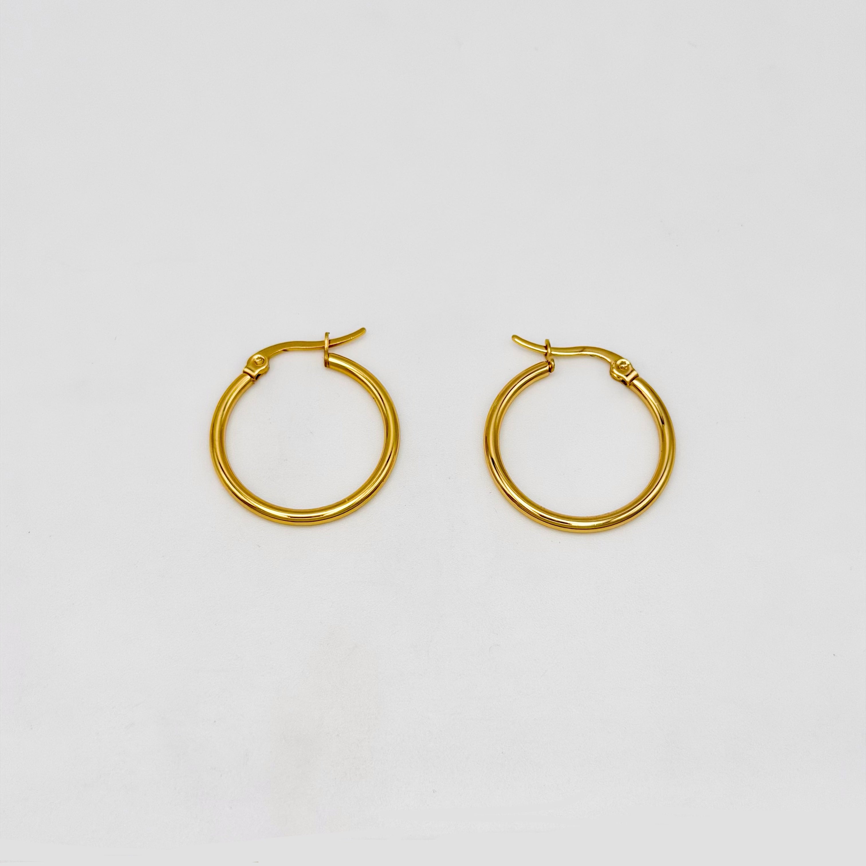 Hoop Earrings - Stainless Steel - UES-1034