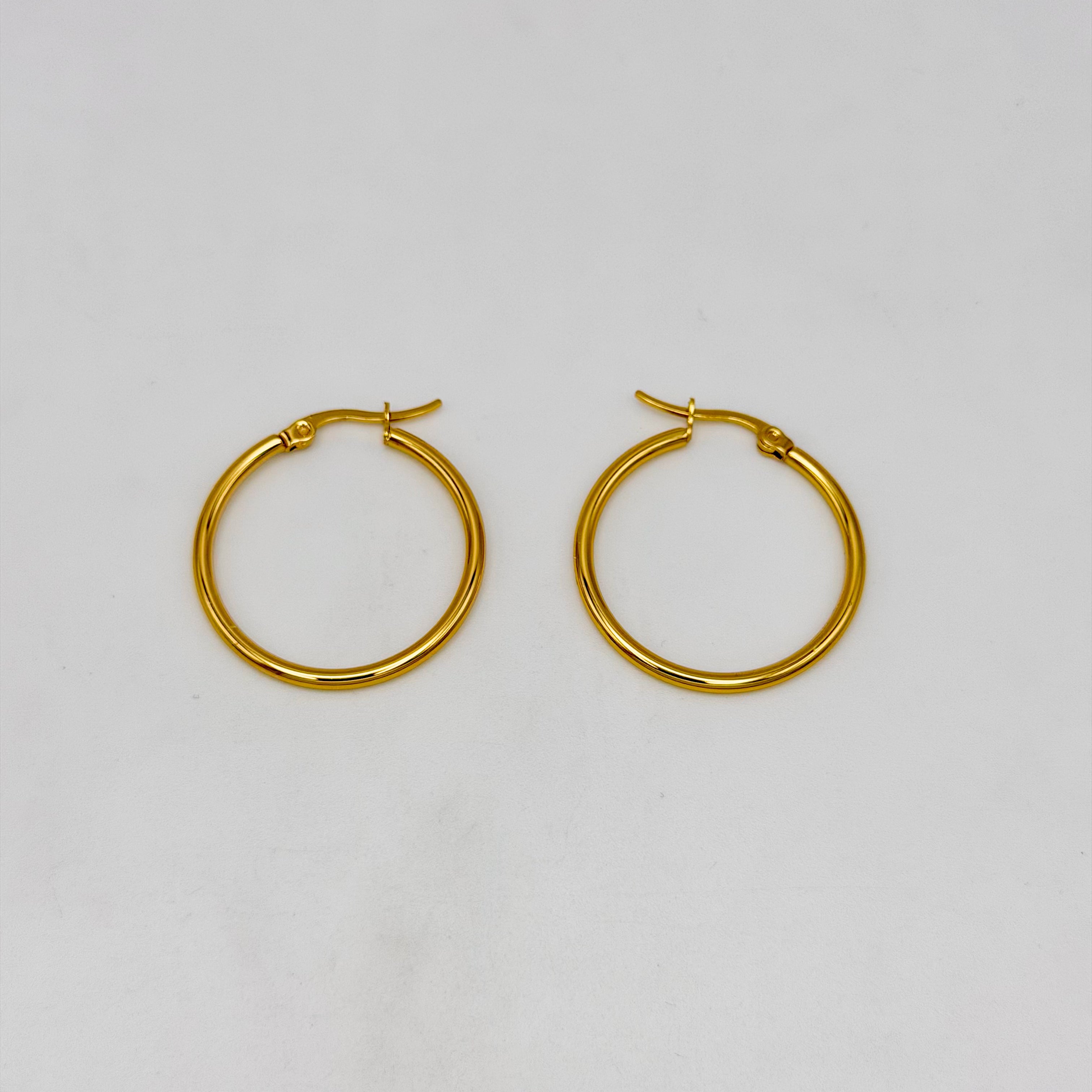Hoop Earrings - Stainless Steel - UES-1034