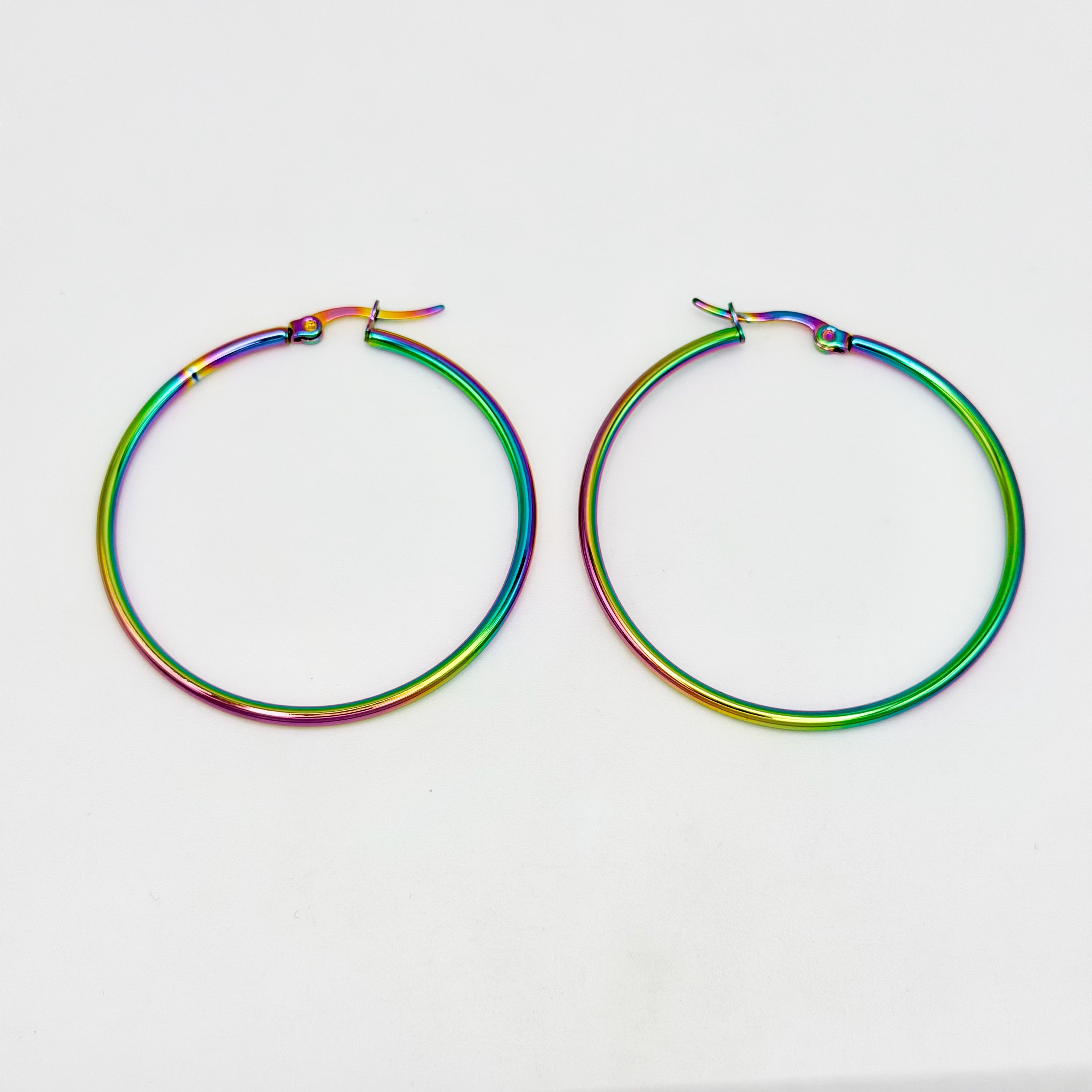 Hoop Earrings - Stainless Steel - UES-1034