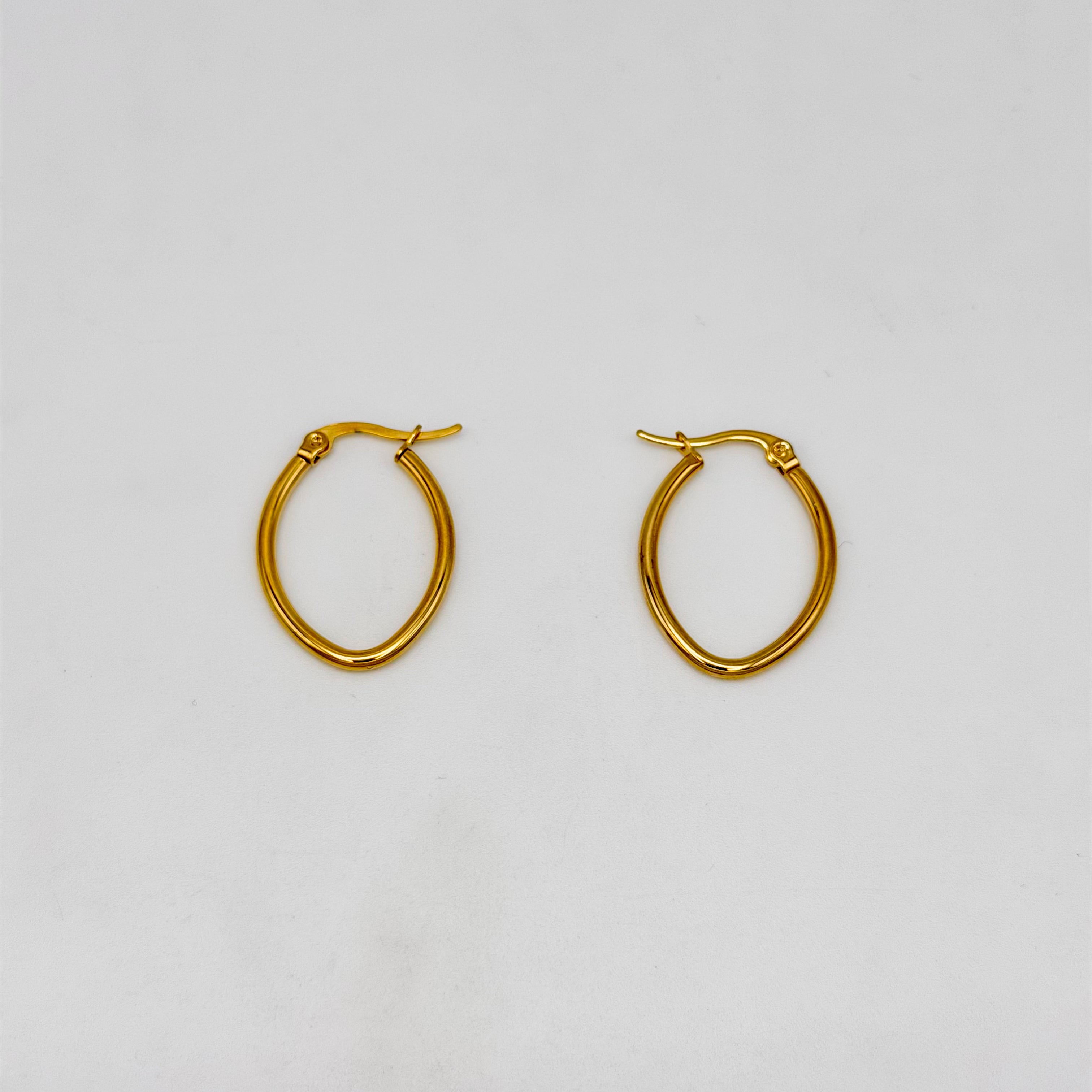 Hoop Earrings - Stainless Steel - UES-1035