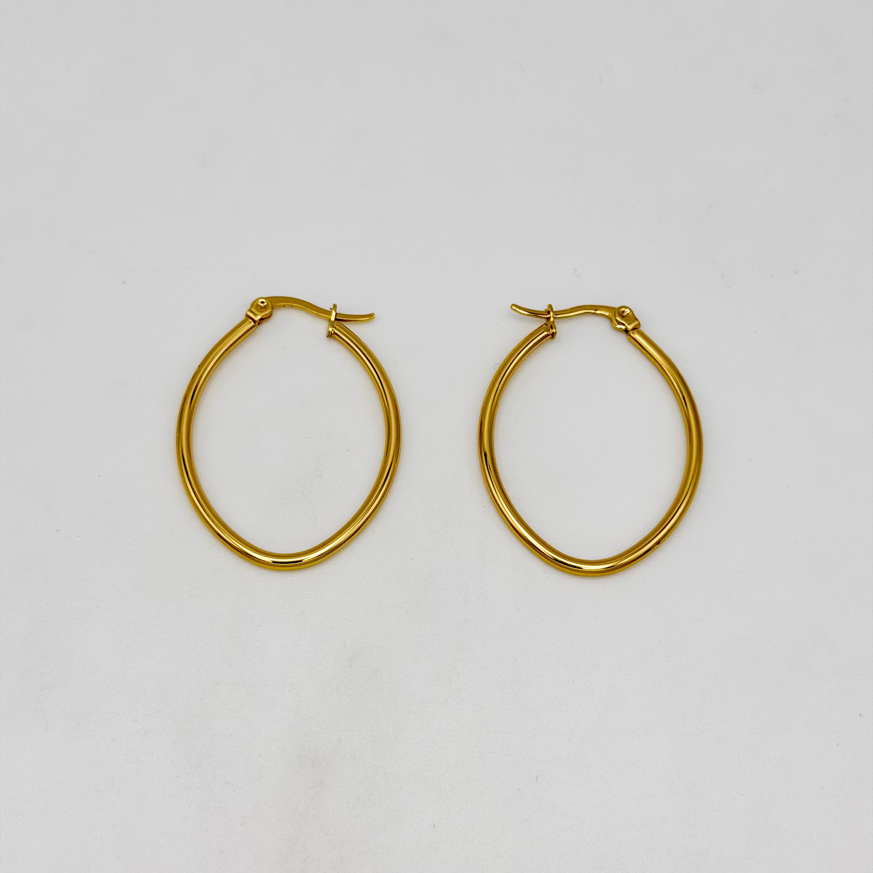Hoop Earrings - Stainless Steel - UES-1035