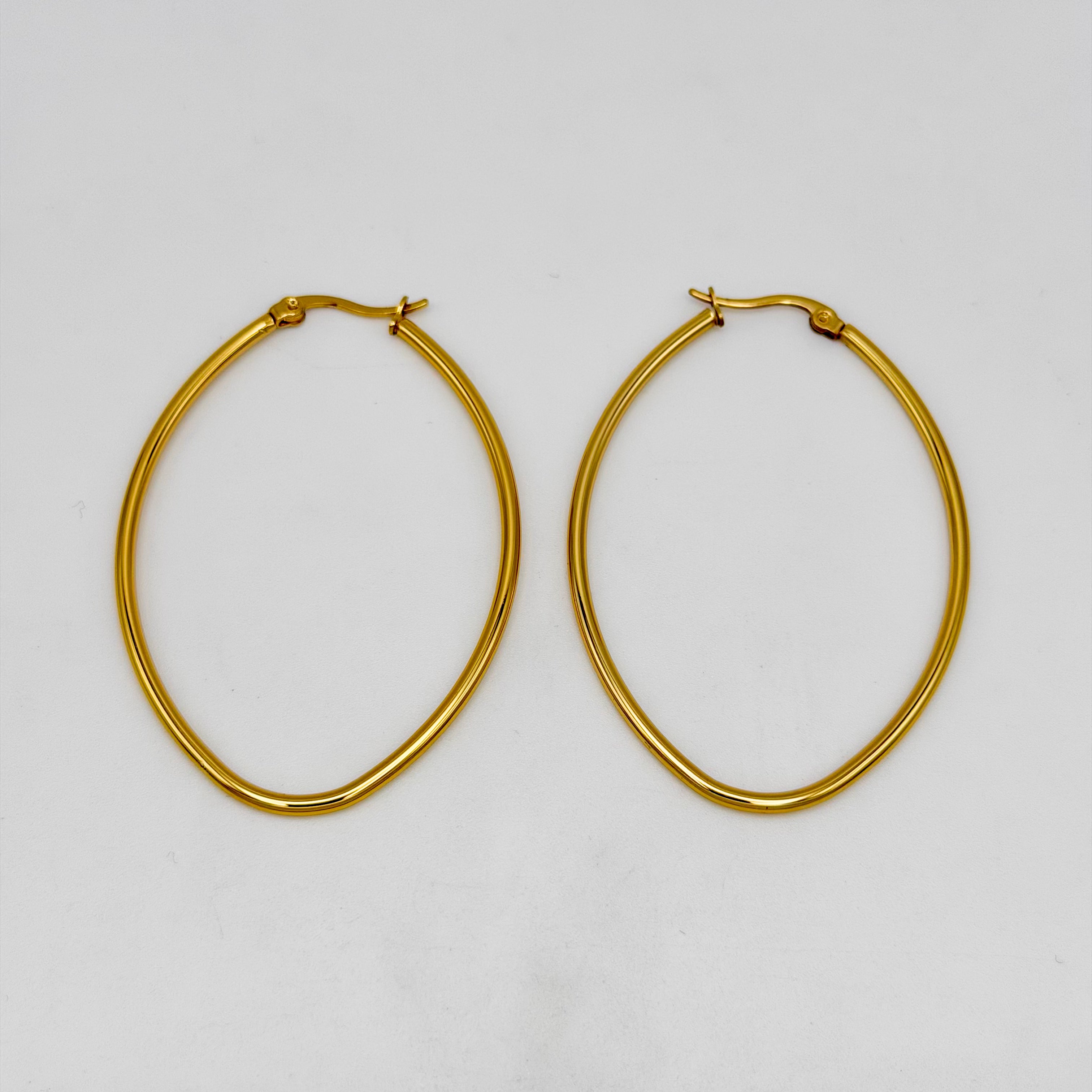 Hoop Earrings - Stainless Steel - UES-1035