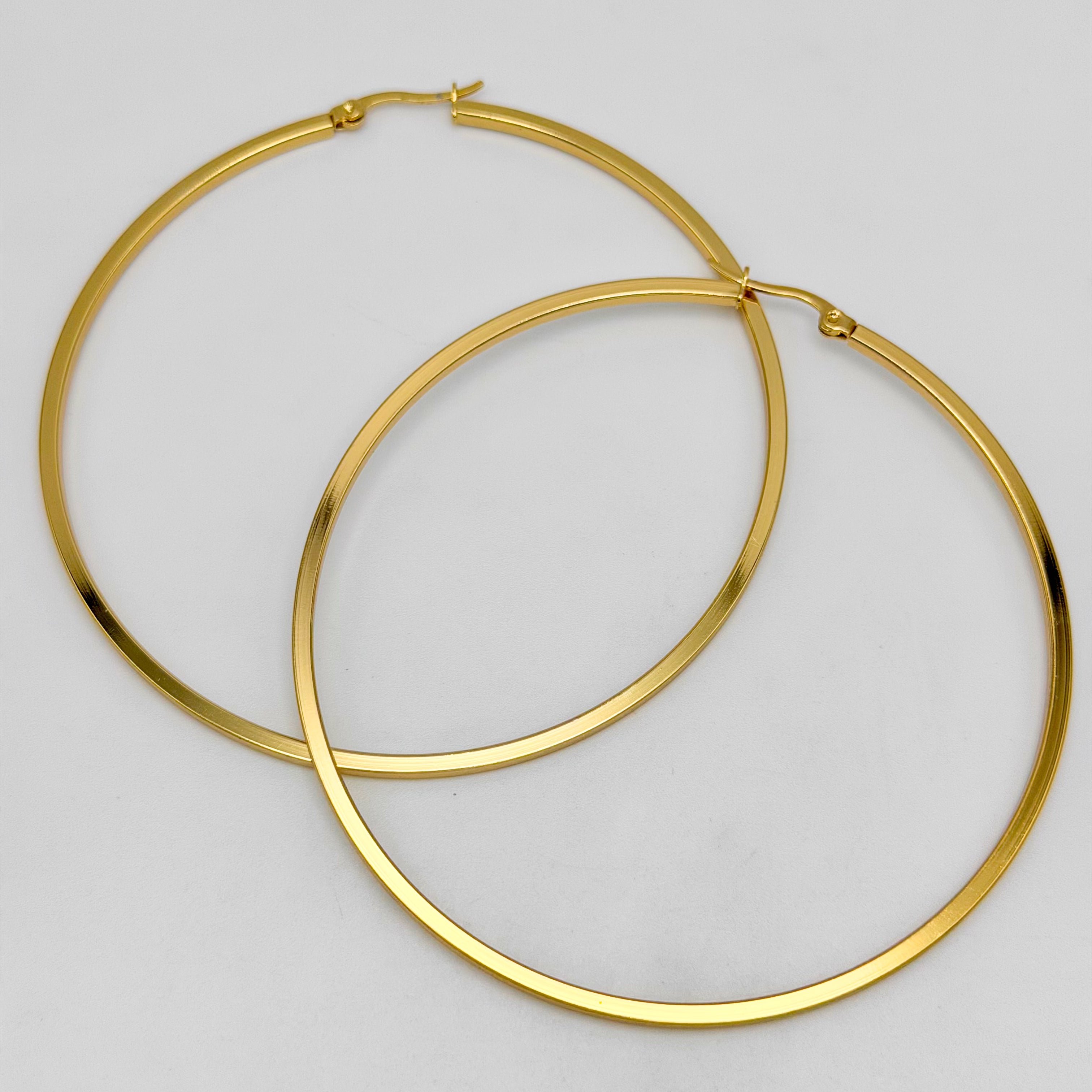 Hoop Earrings - Stainless Steel - UES-1036