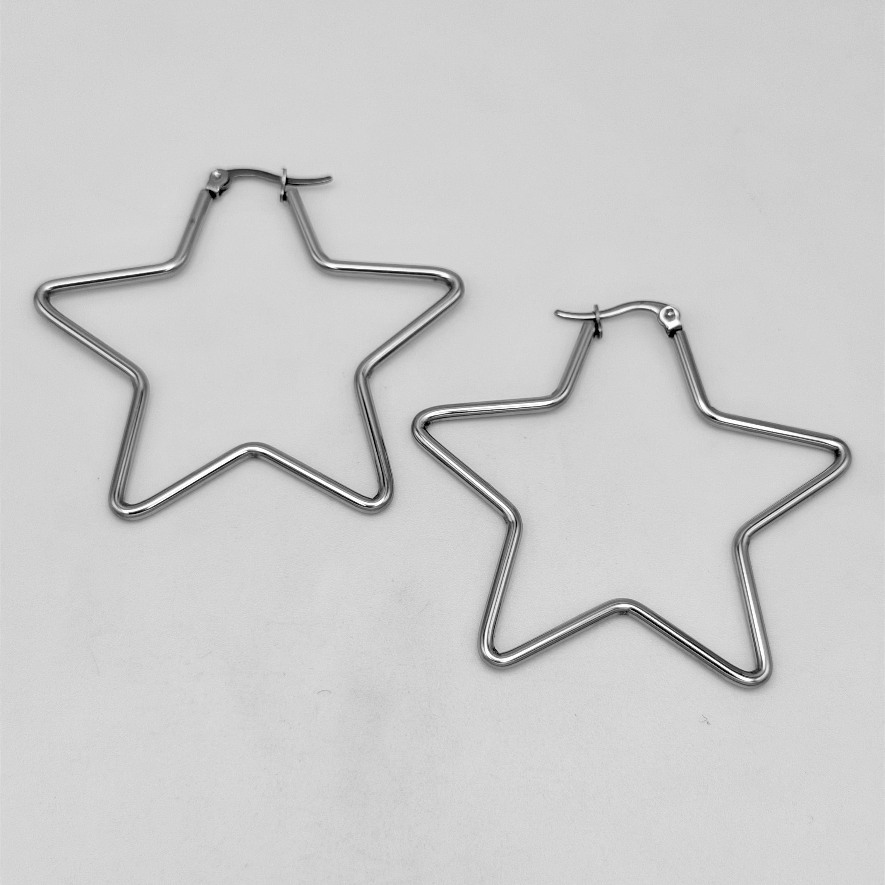 Hoop Earrings - Stainless Steel - UES-1037