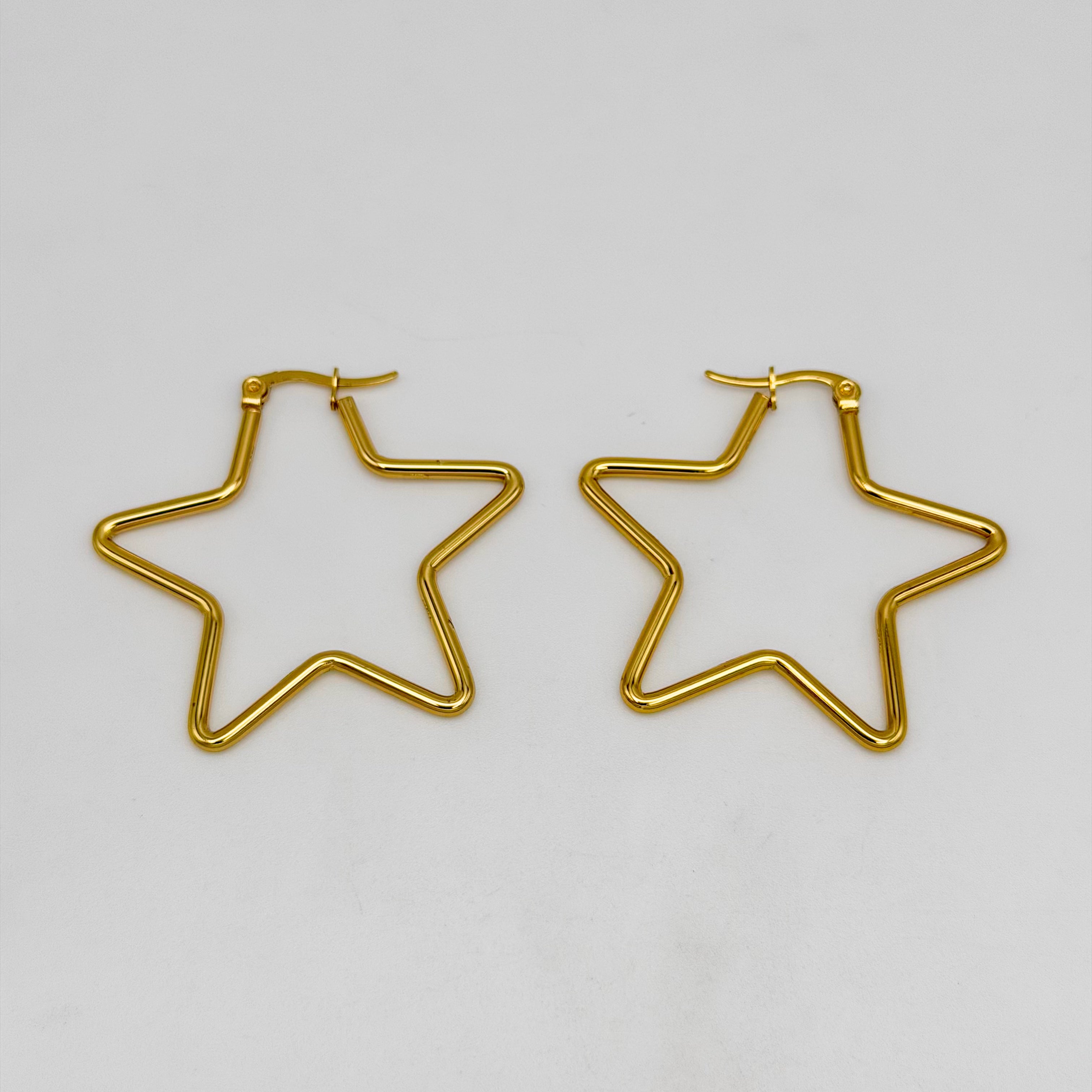 Hoop Earrings - Stainless Steel - UES-1037