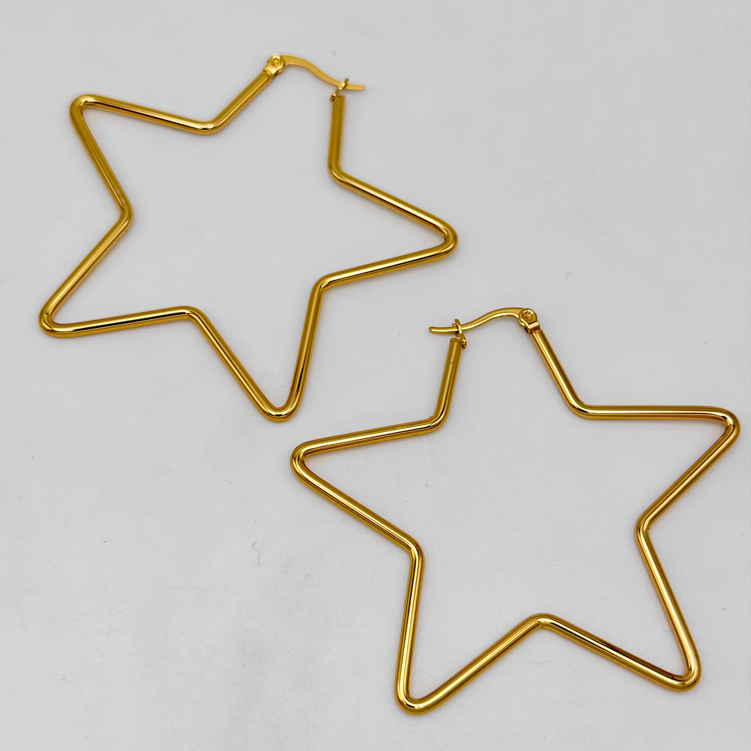 Hoop Earrings - Stainless Steel - UES-1037