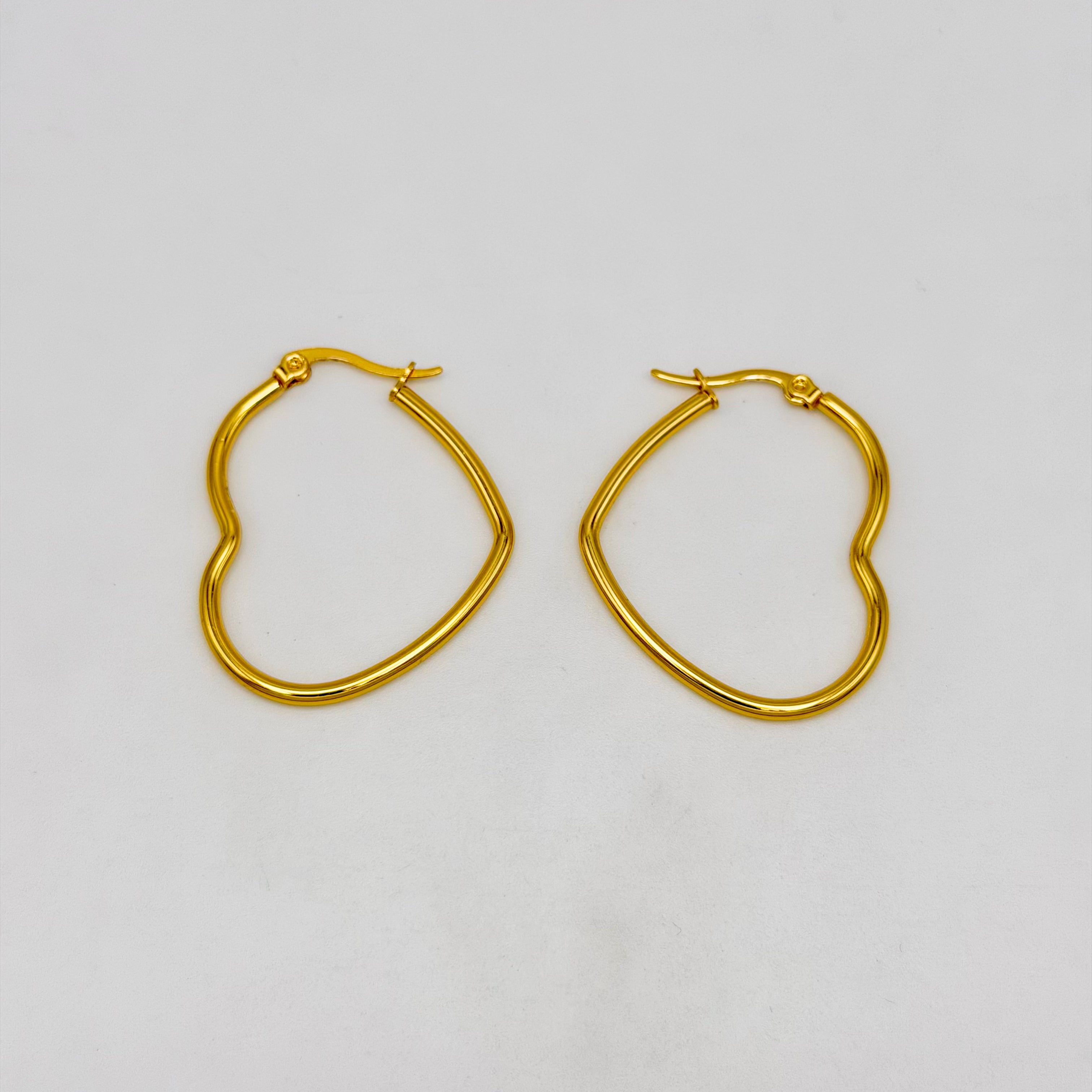 Hoop Earrings - Stainless Steel - UES-1040