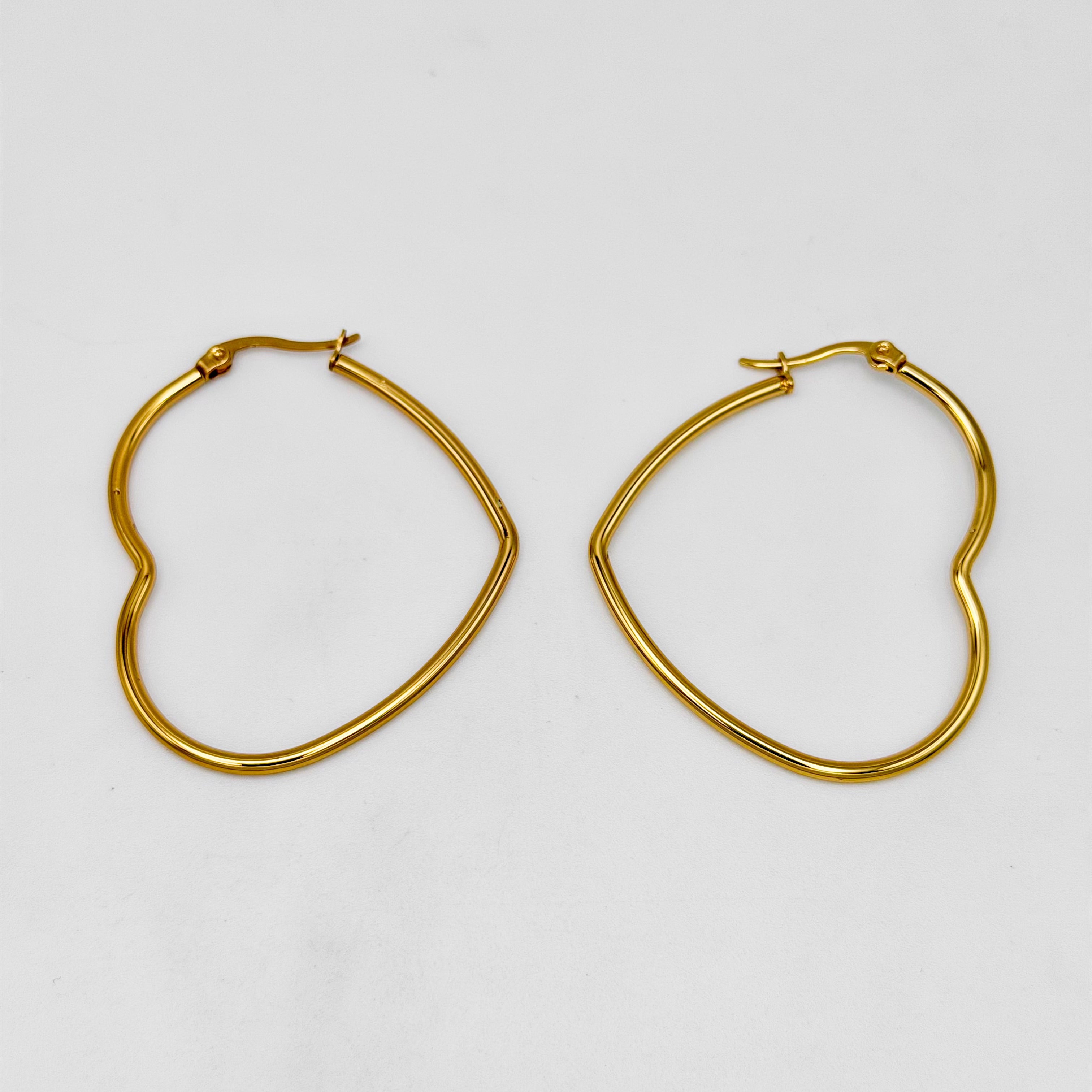 Hoop Earrings - Stainless Steel - UES-1040