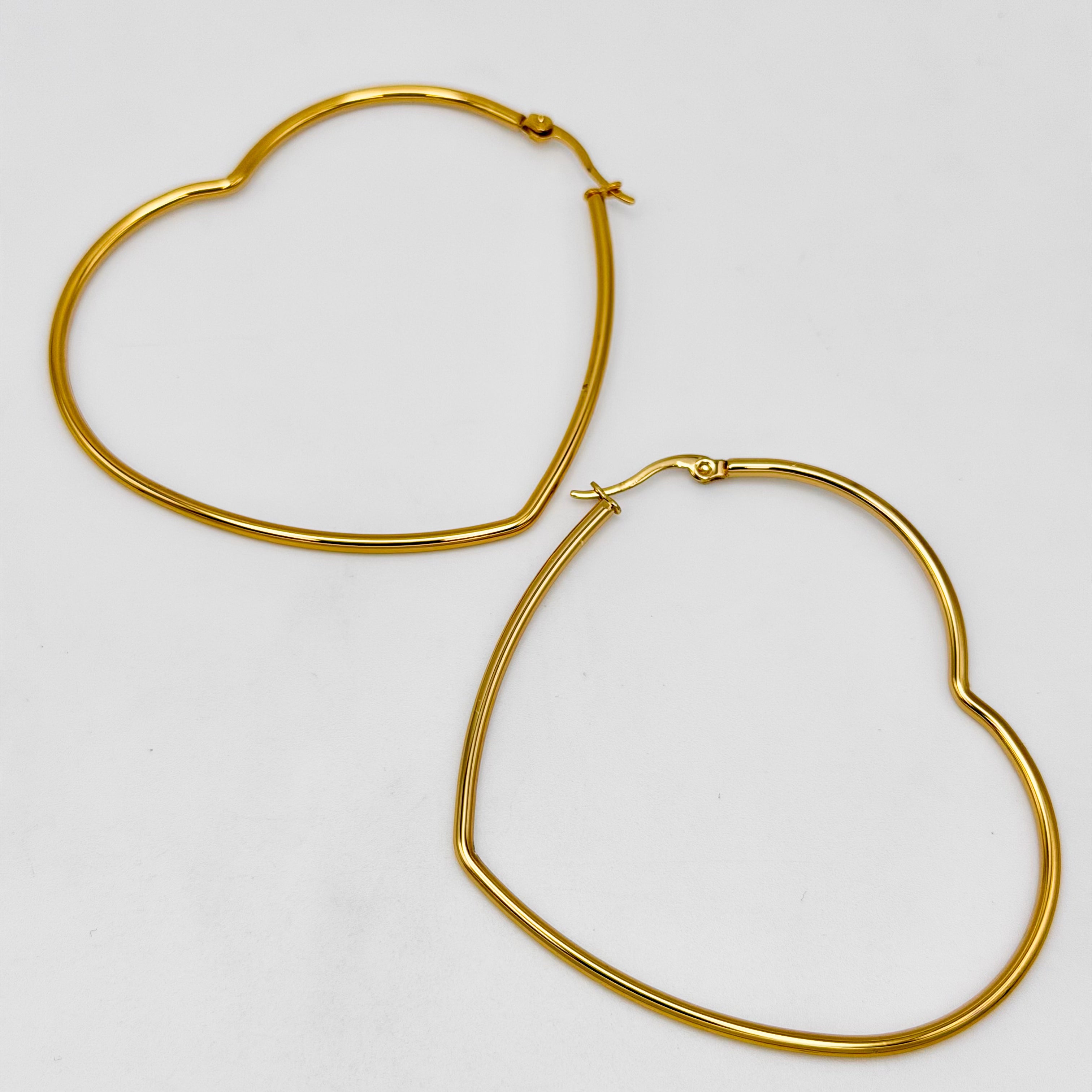 Hoop Earrings - Stainless Steel - UES-1040