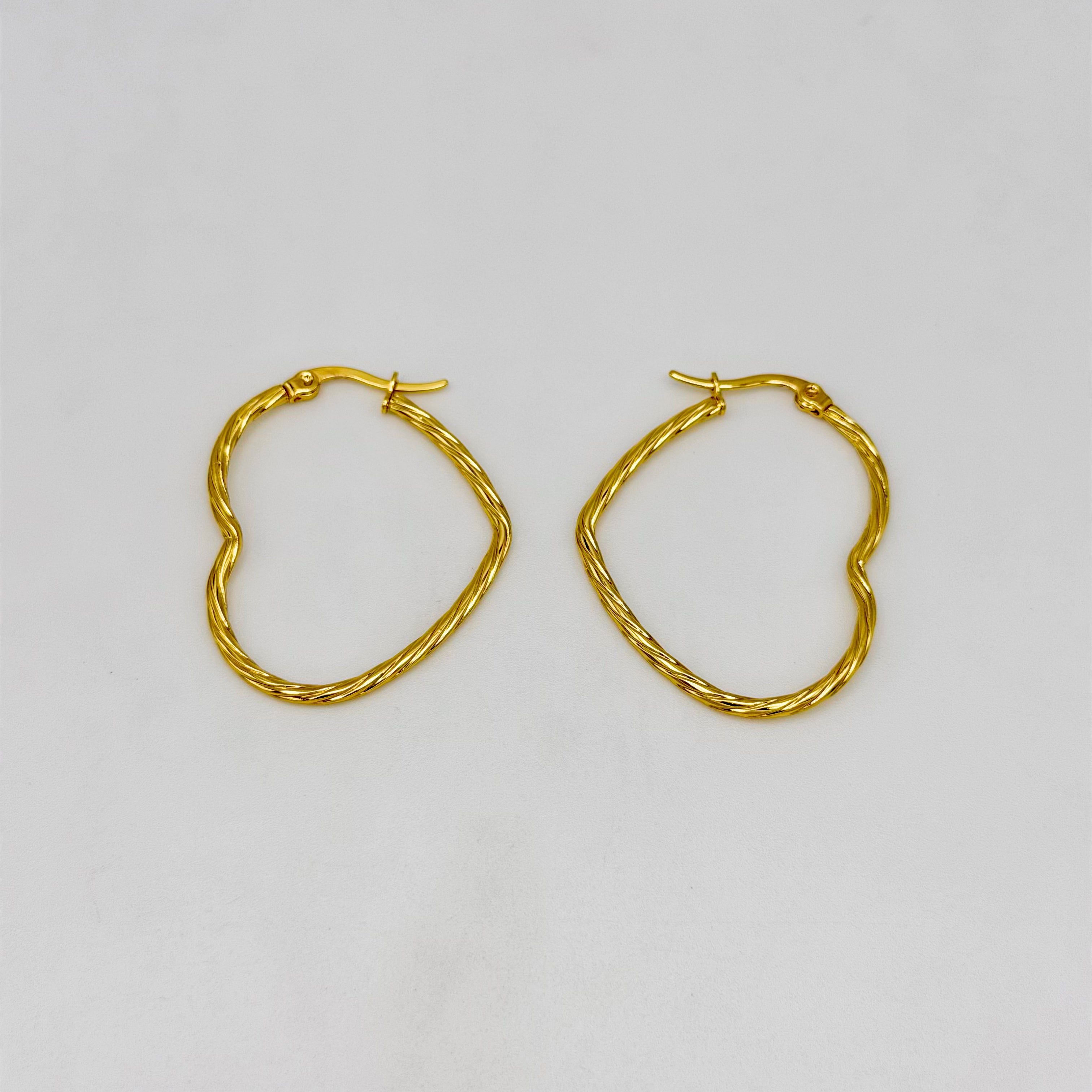 Hoop Earrings - Stainless Steel - UES-1040