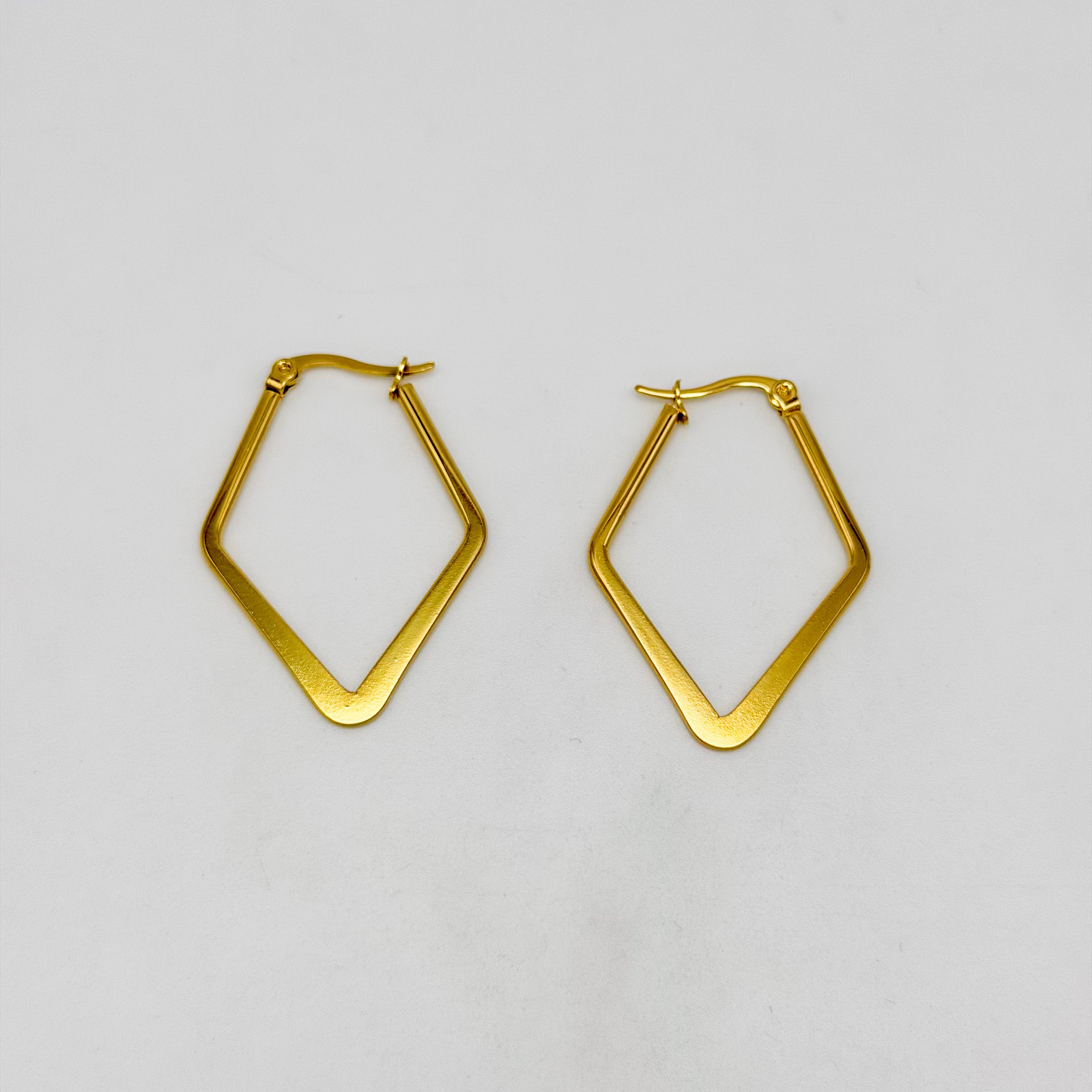 Hoop Earrings - Stainless Steel - UES-1041