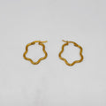 Hoop Earrings - Stainless Steel - UES-1042