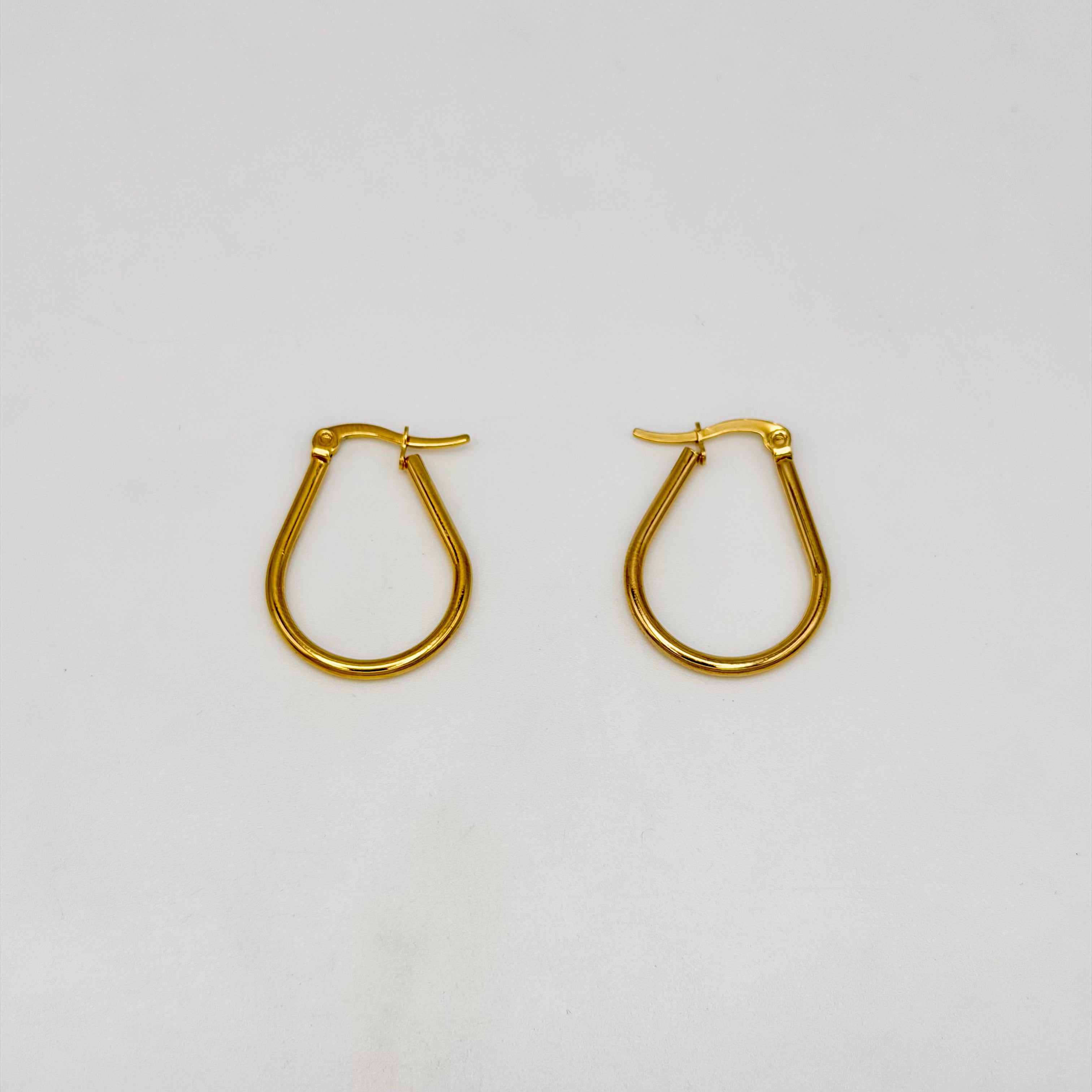 Hoop Earrings - Stainless Steel - UES-1043