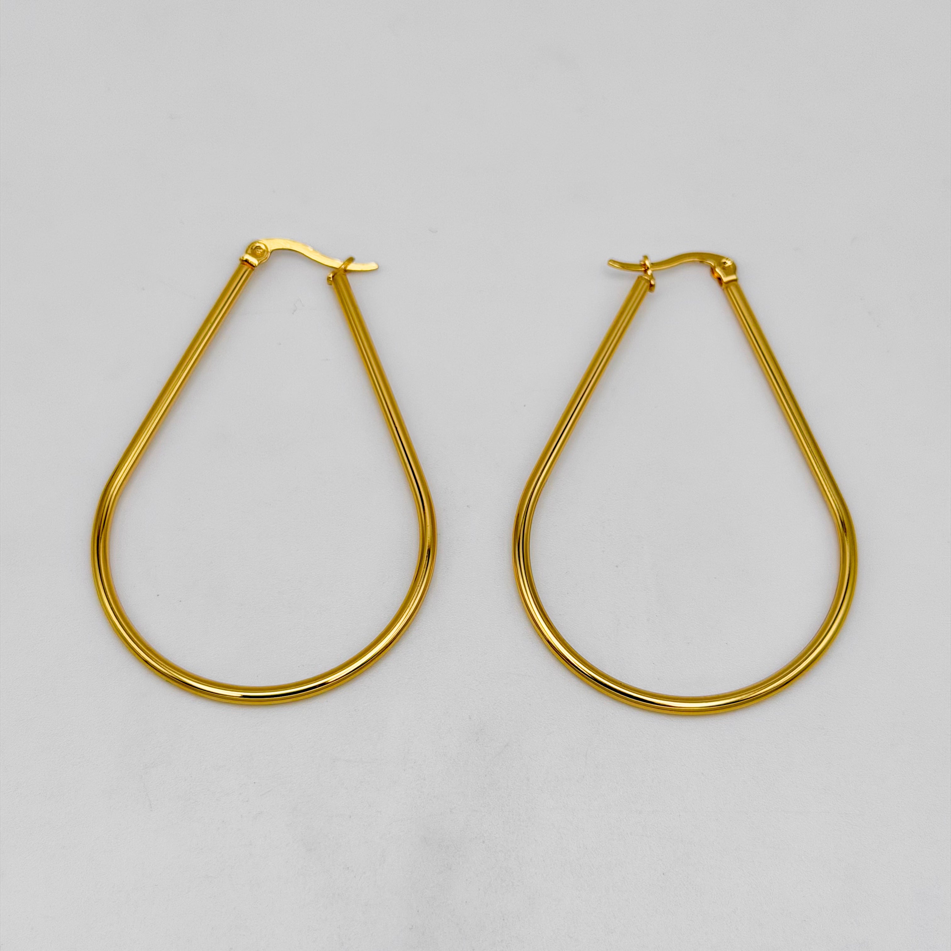 Hoop Earrings - Stainless Steel - UES-1043