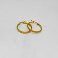 Hoop Earrings - Stainless Steel - UES-1049