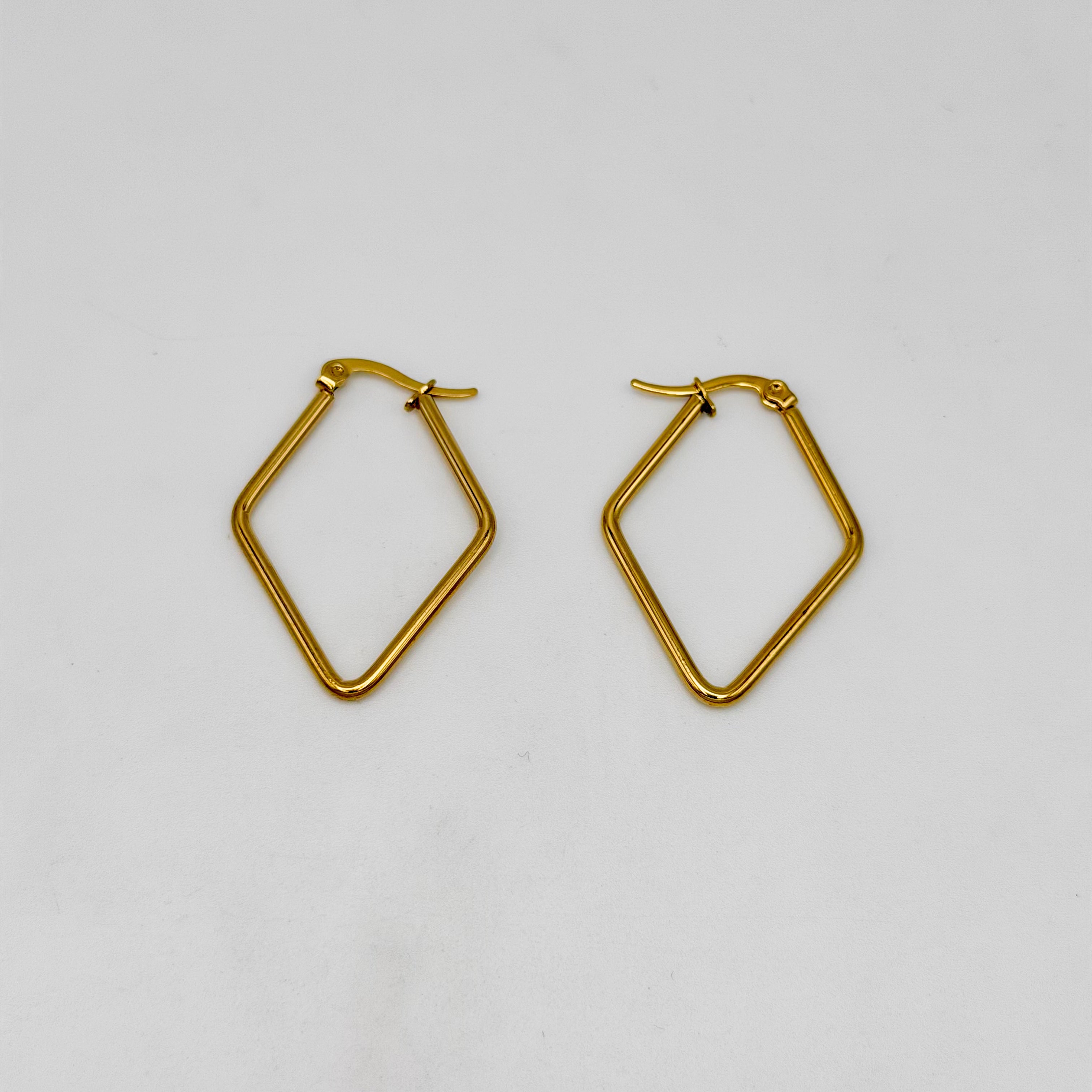 Hoop Earrings - Stainless Steel - UES-1054