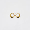 Hoop Earrings - Stainless Steel - UES-1056