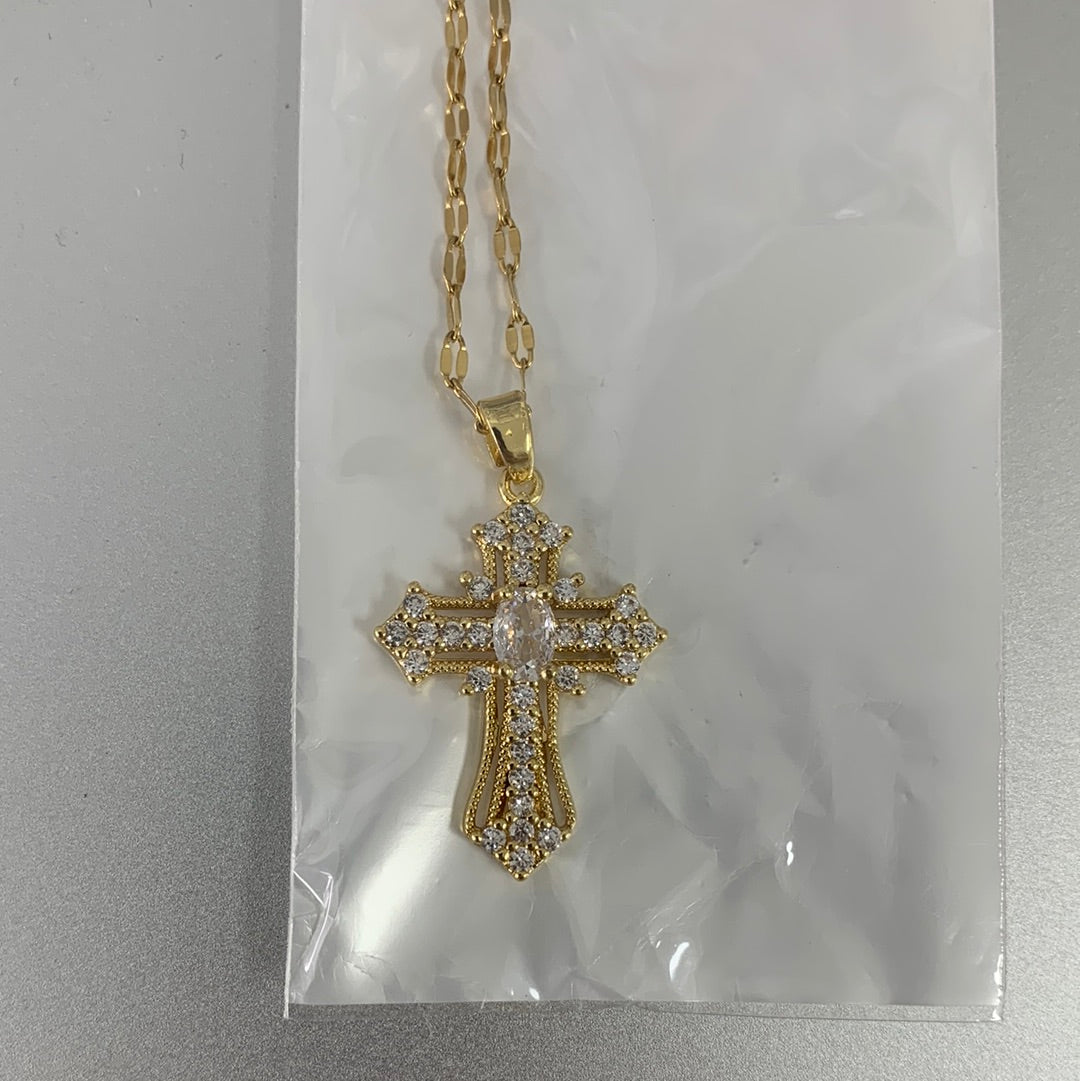 Necklace - Stainless Steel - NES-2058