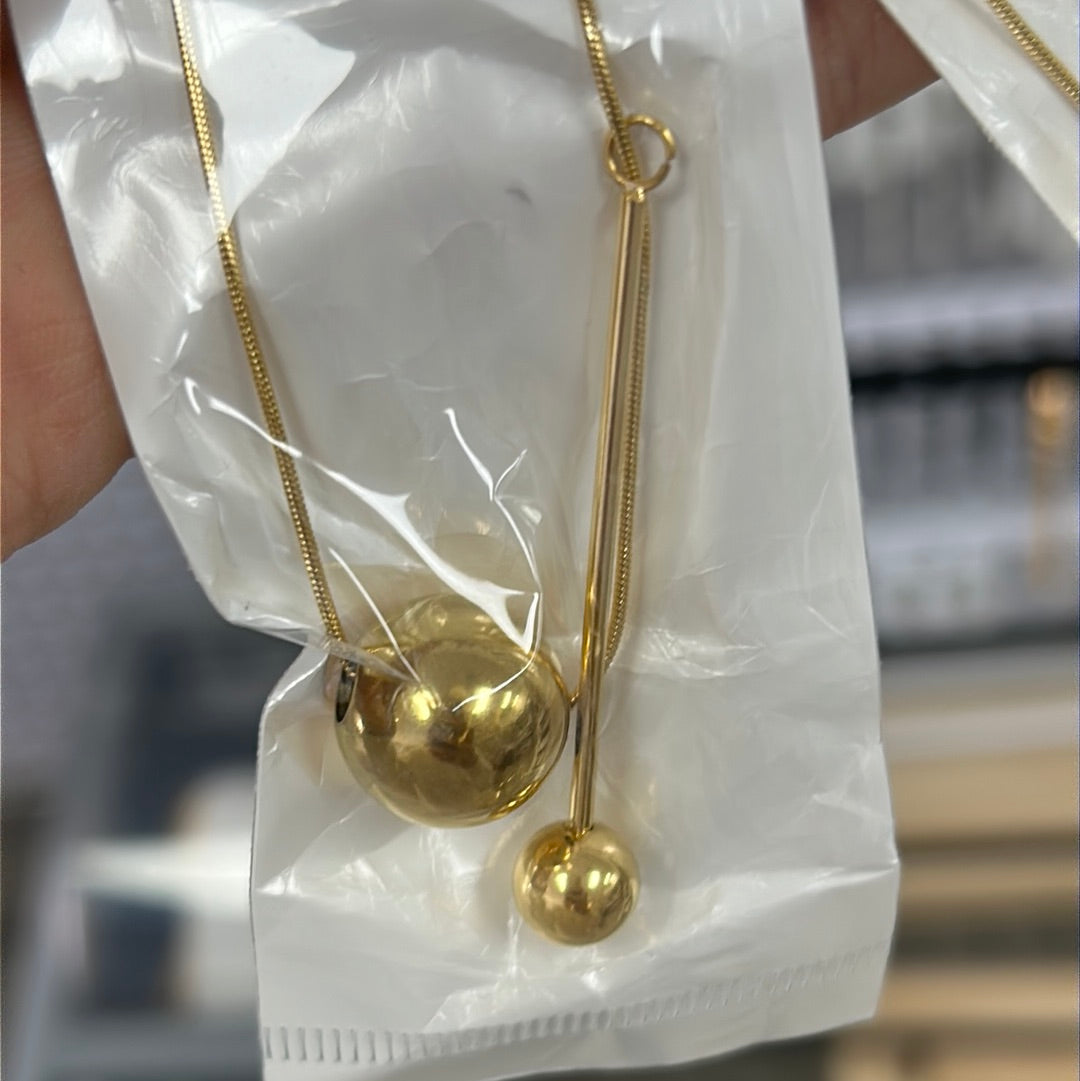 Necklace - Stainless Steel - NES-3055