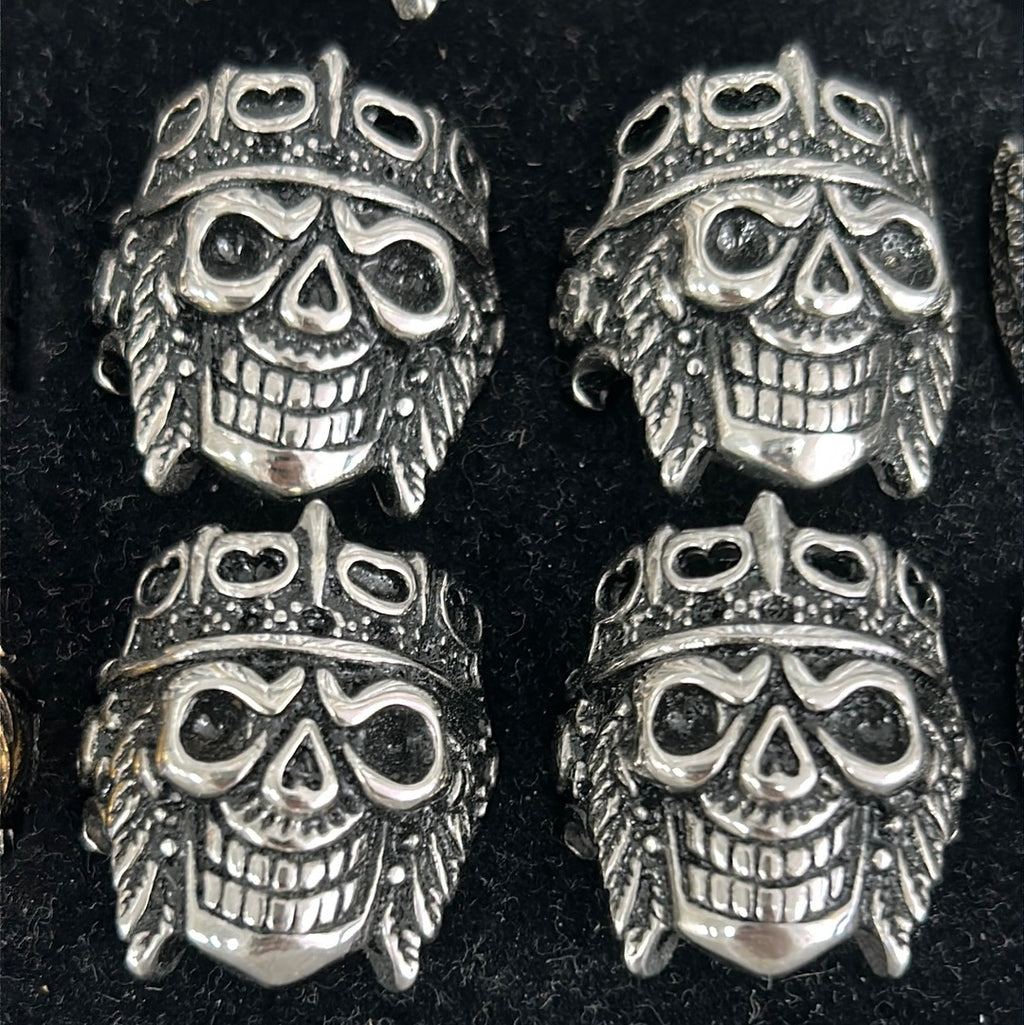 Punk Ring - Stainless Steel - 1072