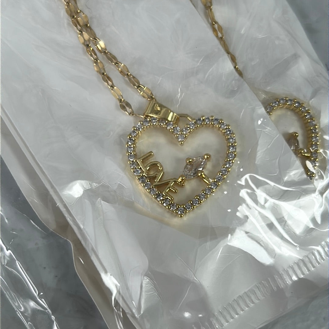 Necklace - Stainless Steel - NES-2145