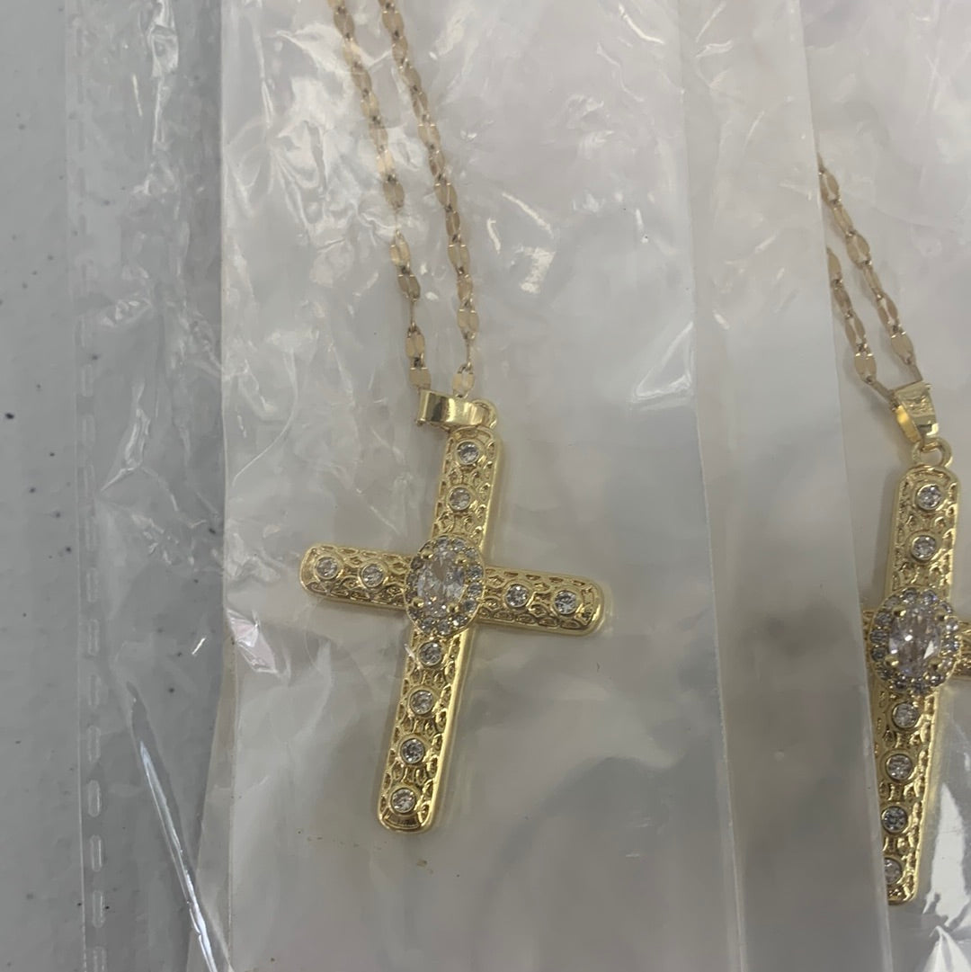 Necklace - Stainless Steel - NES-2119