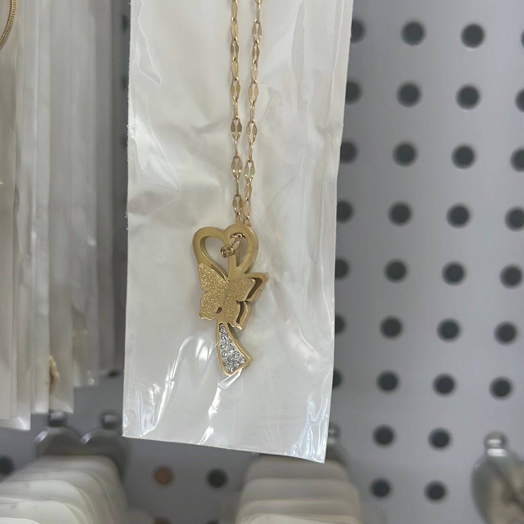 Necklace - Stainless Steel - NES-3047