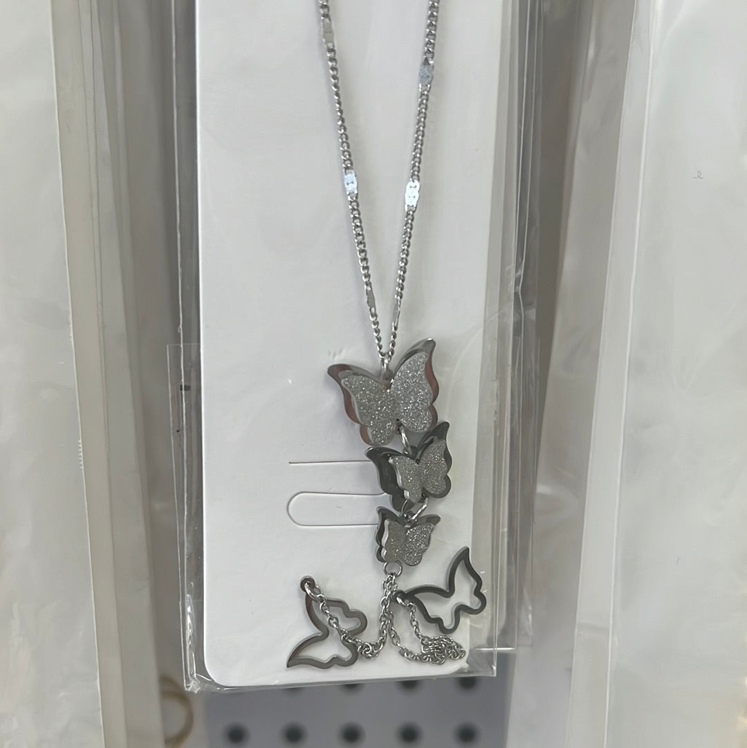 Necklace - Stainless Steel - NES-3028
