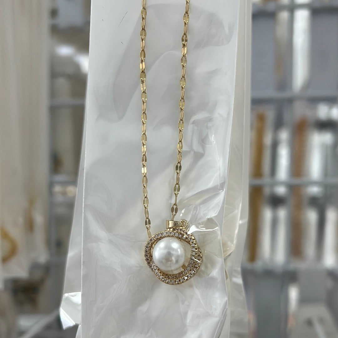 Necklace - Stainless Steel - NES-2106