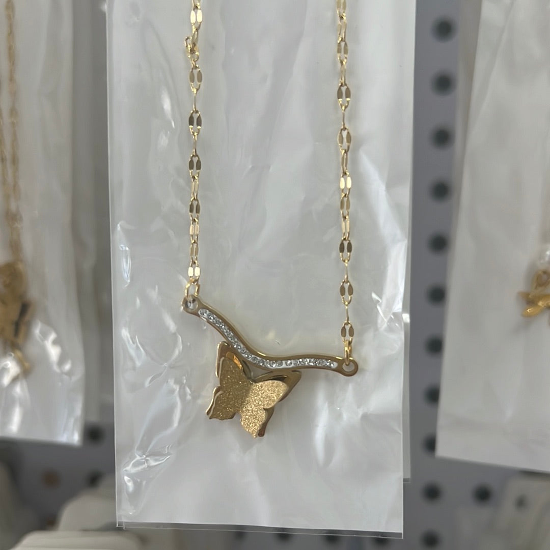 Necklace - Stainless Steel - NES-3048