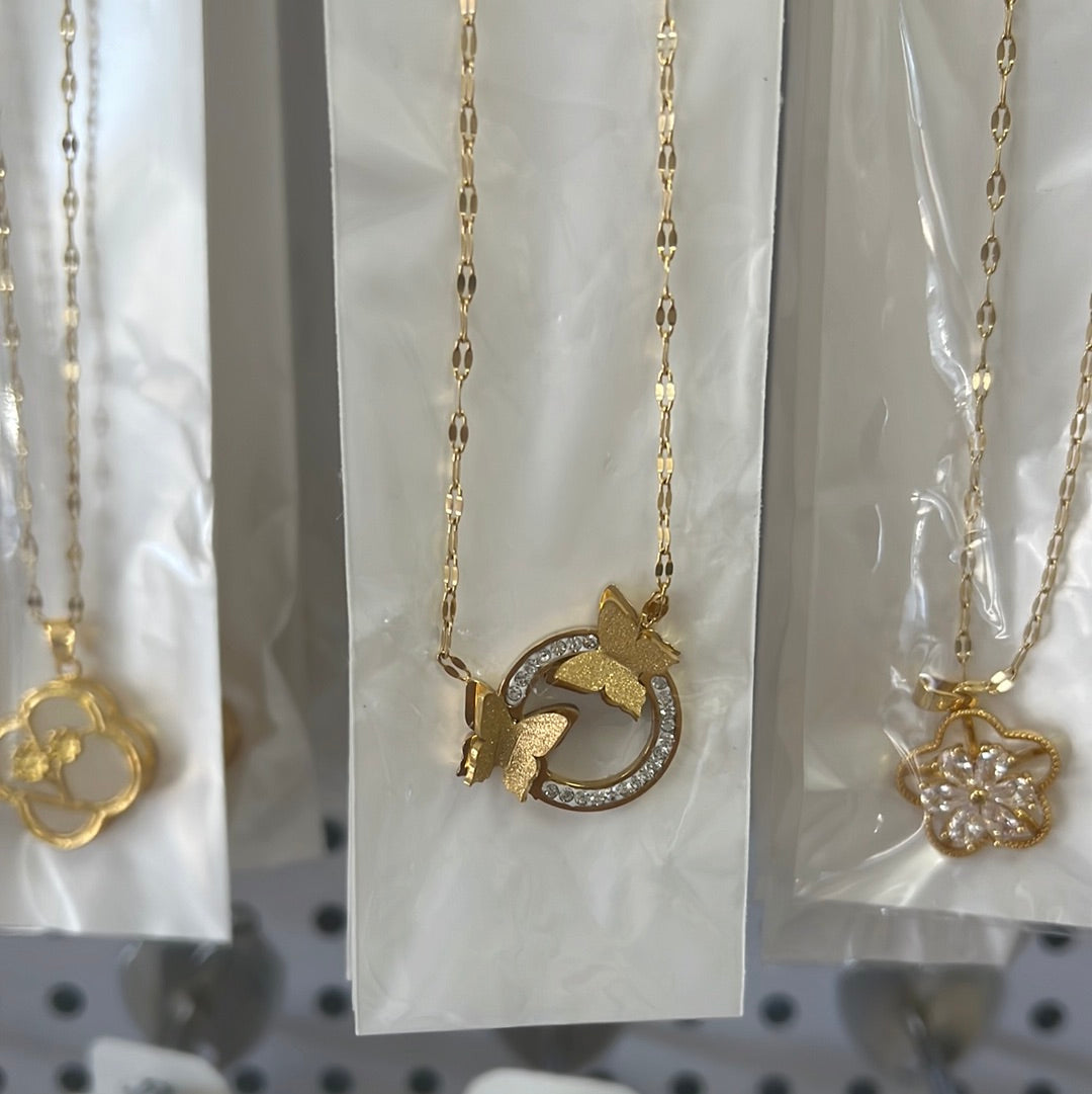 Necklace - Stainless Steel - NES-3023