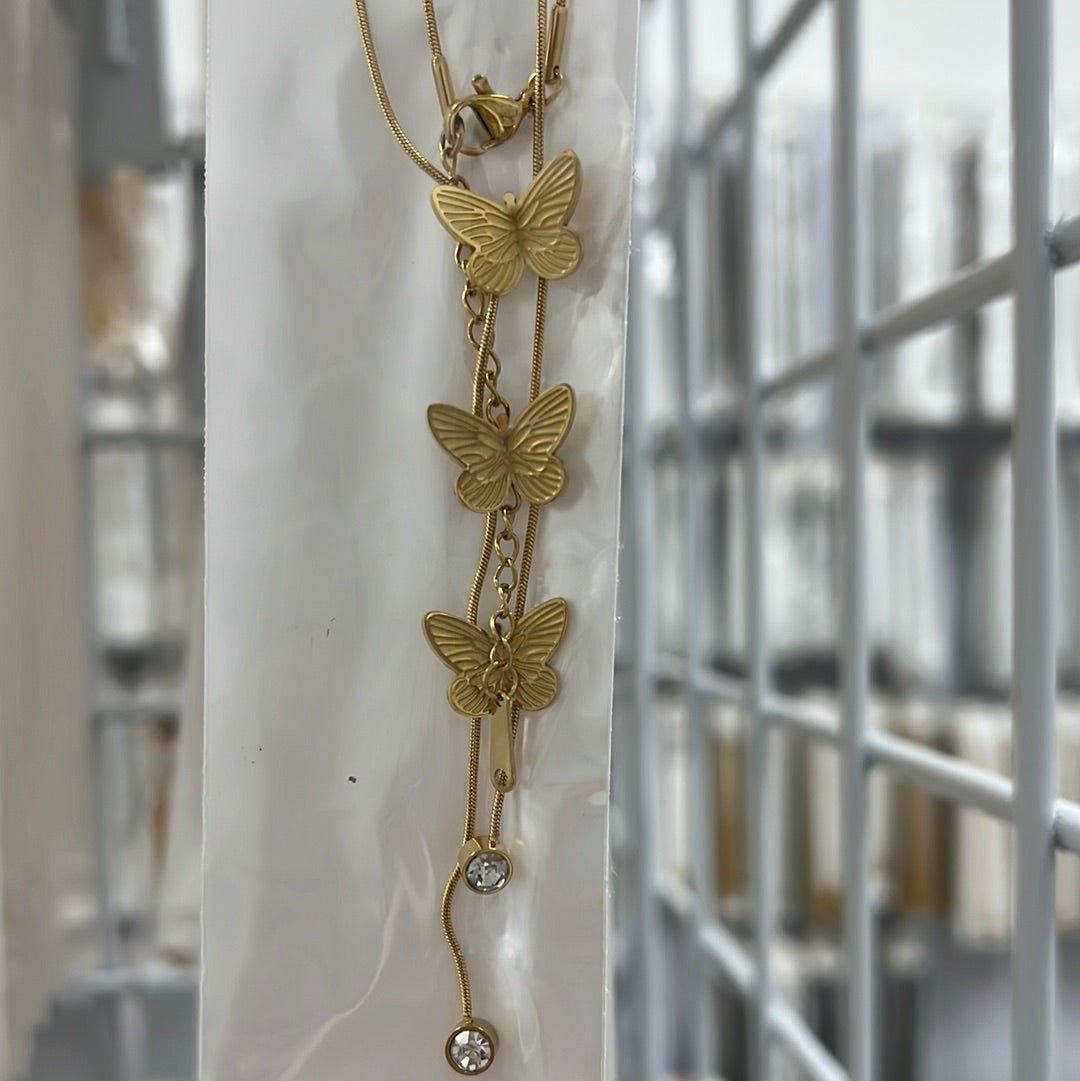 Necklace - Stainless Steel - NES-3052