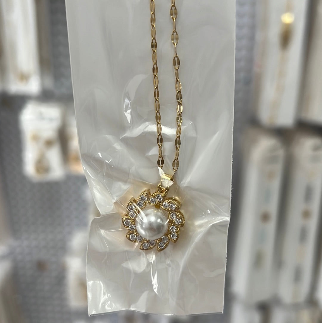 Necklace - Stainless Steel - NES-2094
