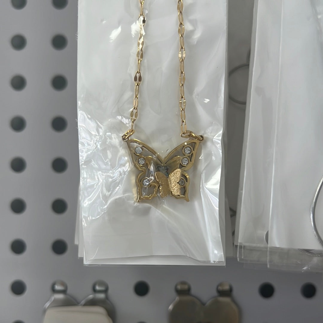Necklace - Stainless Steel - NES-3044